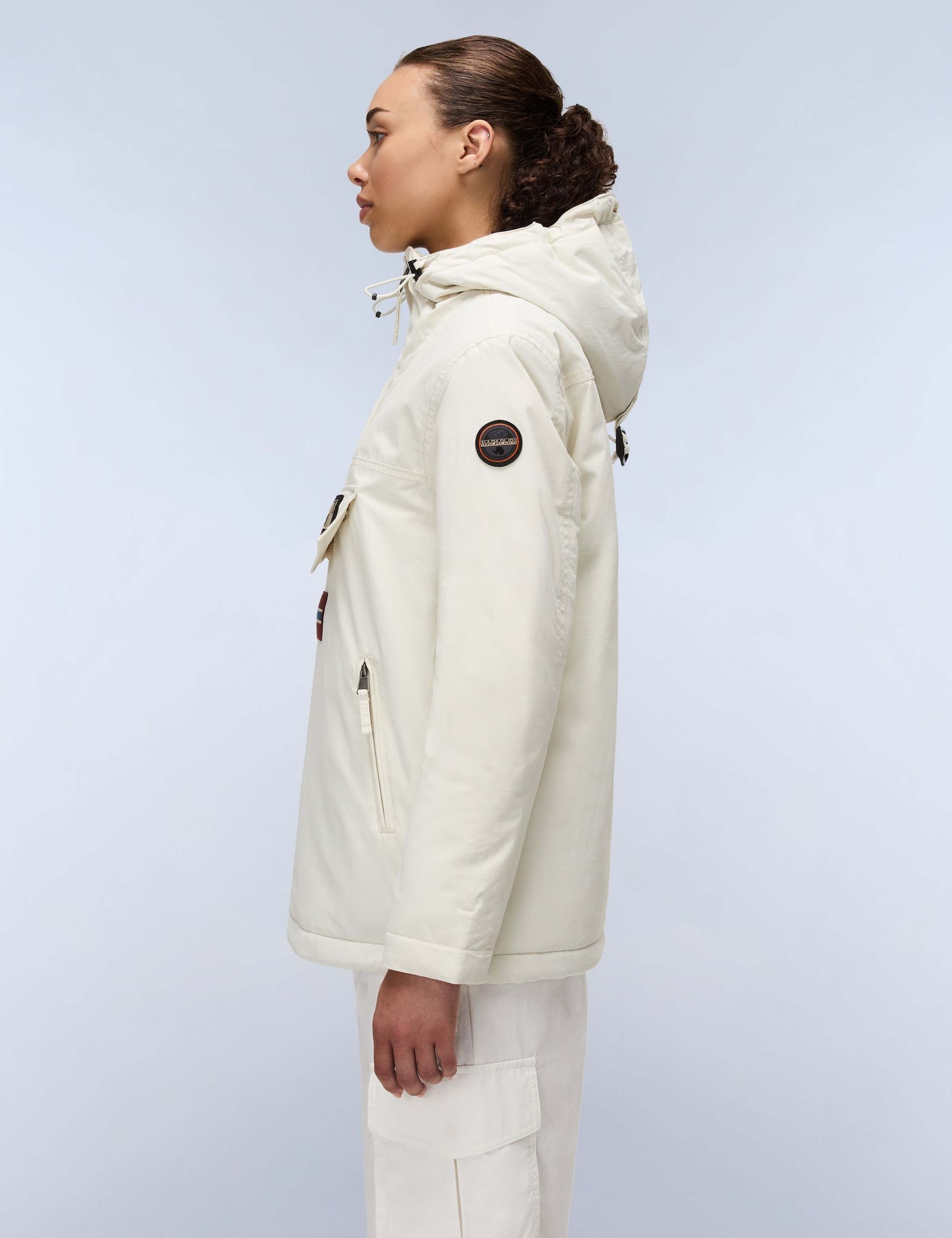 Half Zip Padded Hooded Sports Jacket 5 of 6