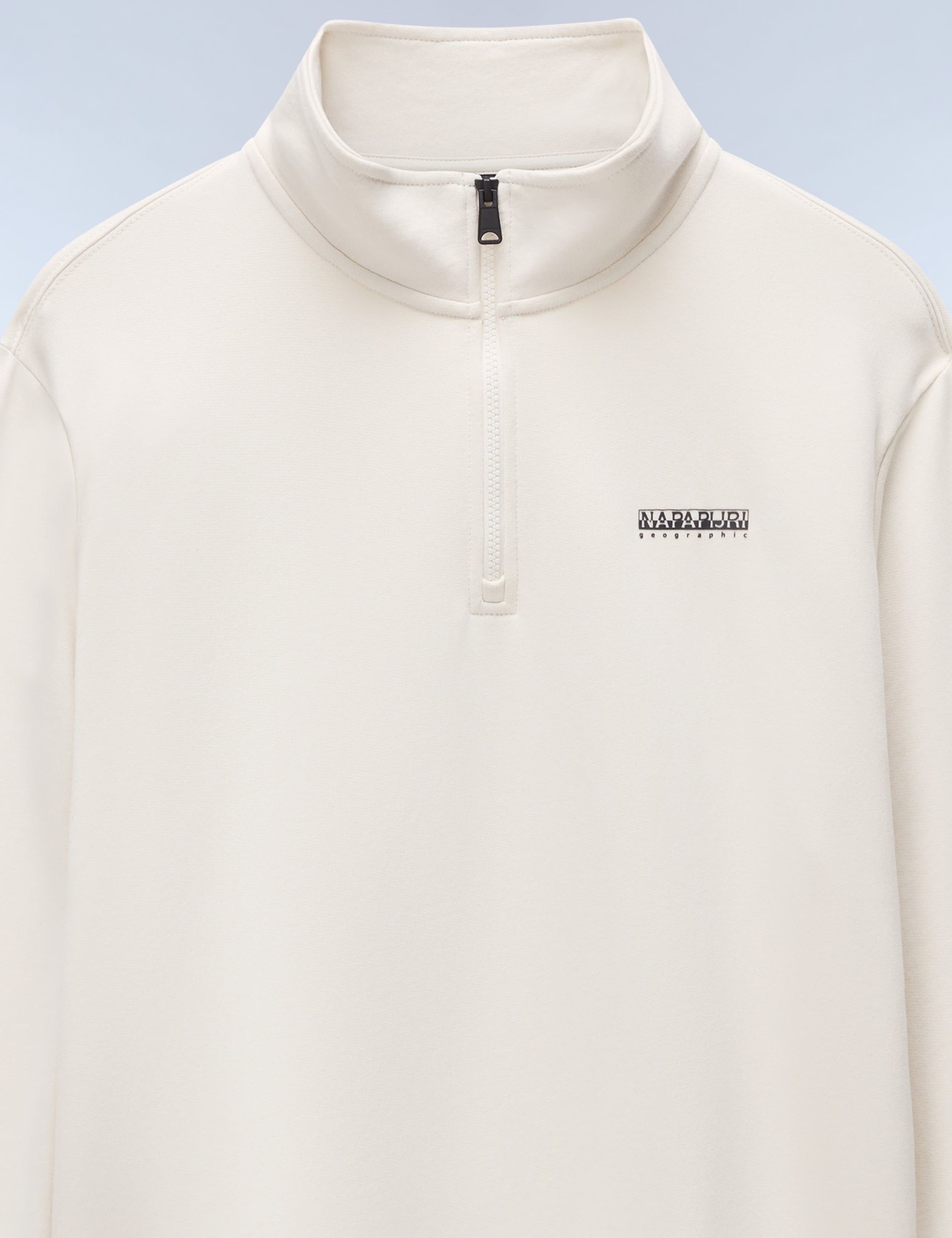 Small Box Pure Cotton Half Zip Sweatshirt 5 of 5