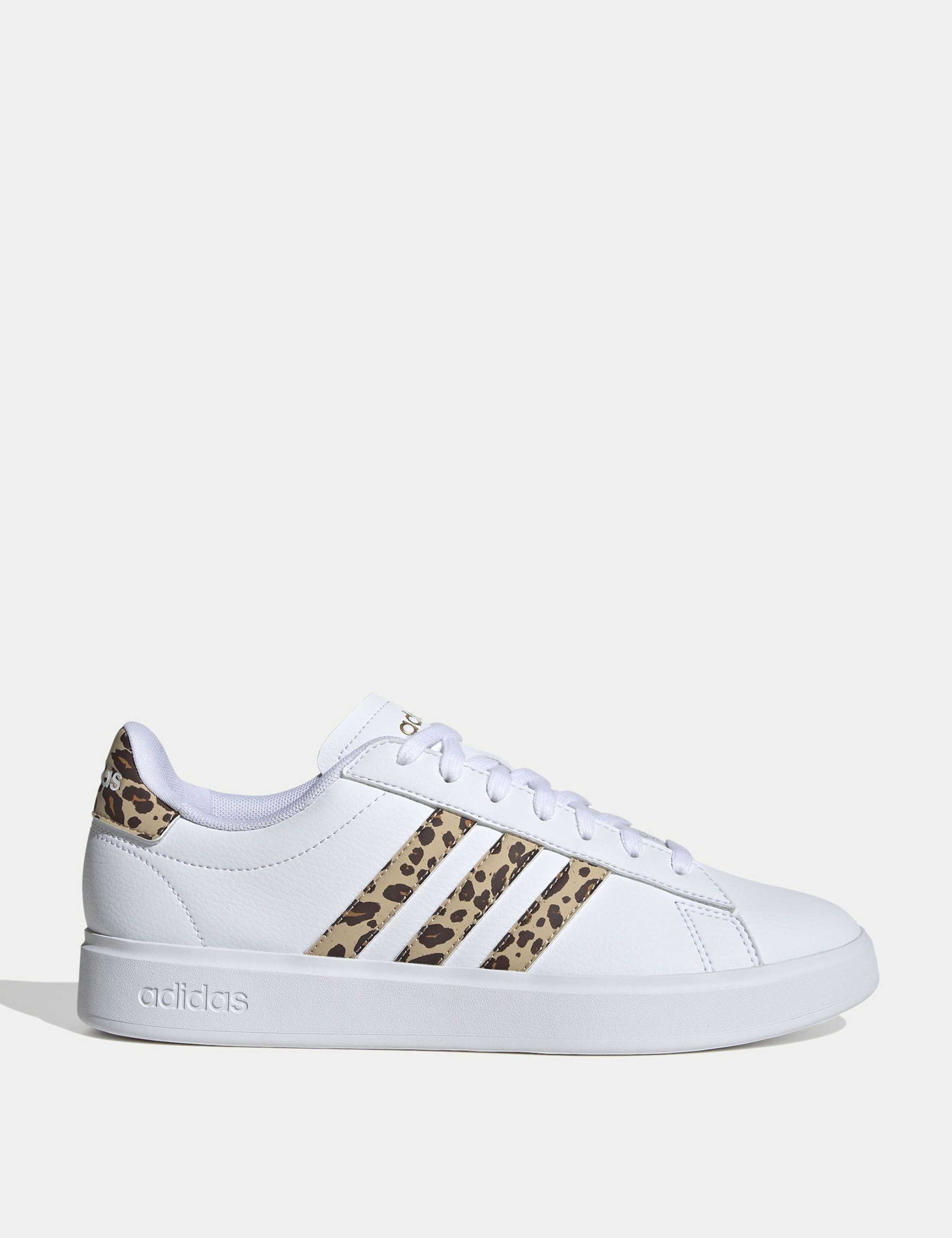 Grand Court 2.0 Leopard Print Trainers 1 of 6