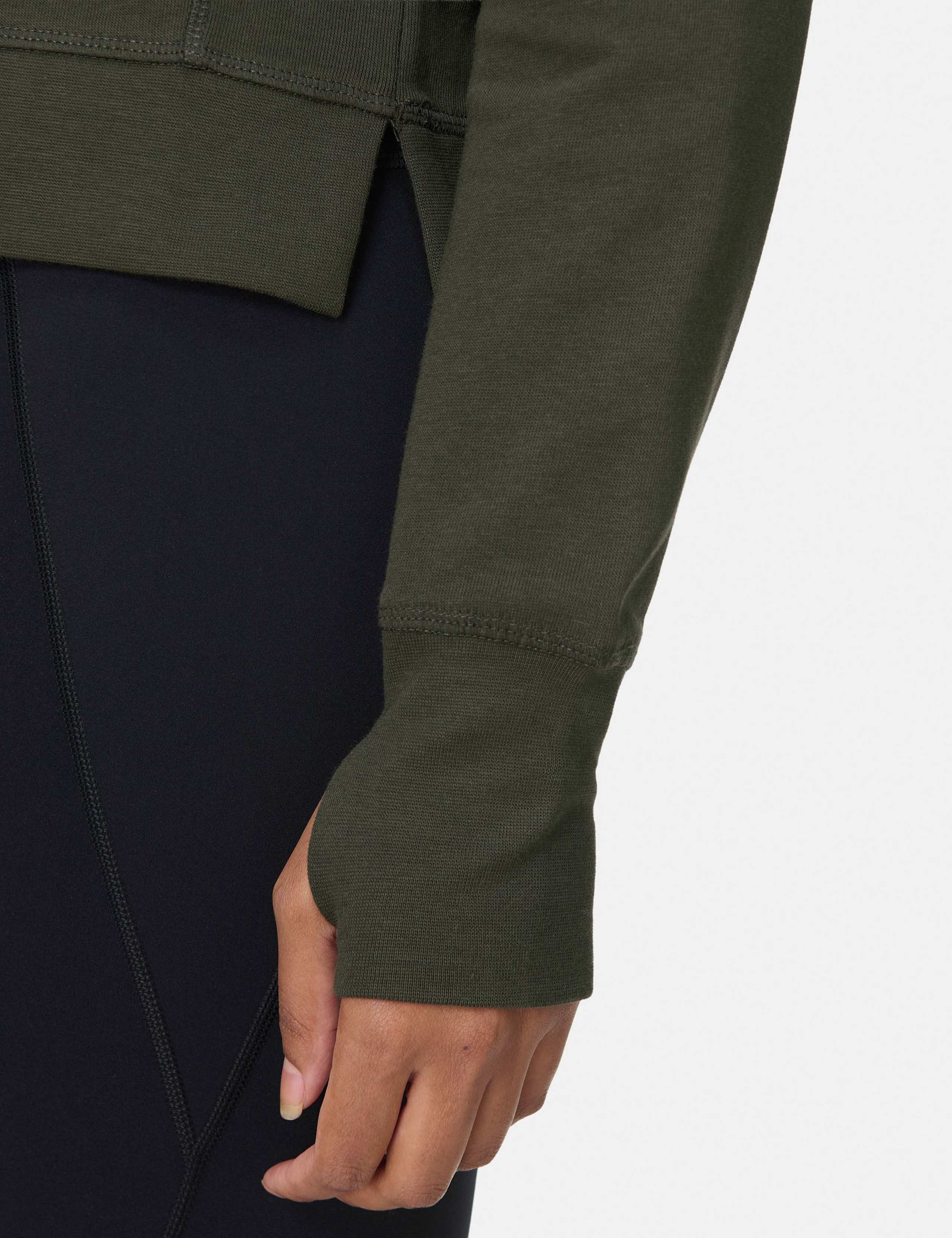 Crew Neck Oversized Cropped Sweatshirt 6 of 7