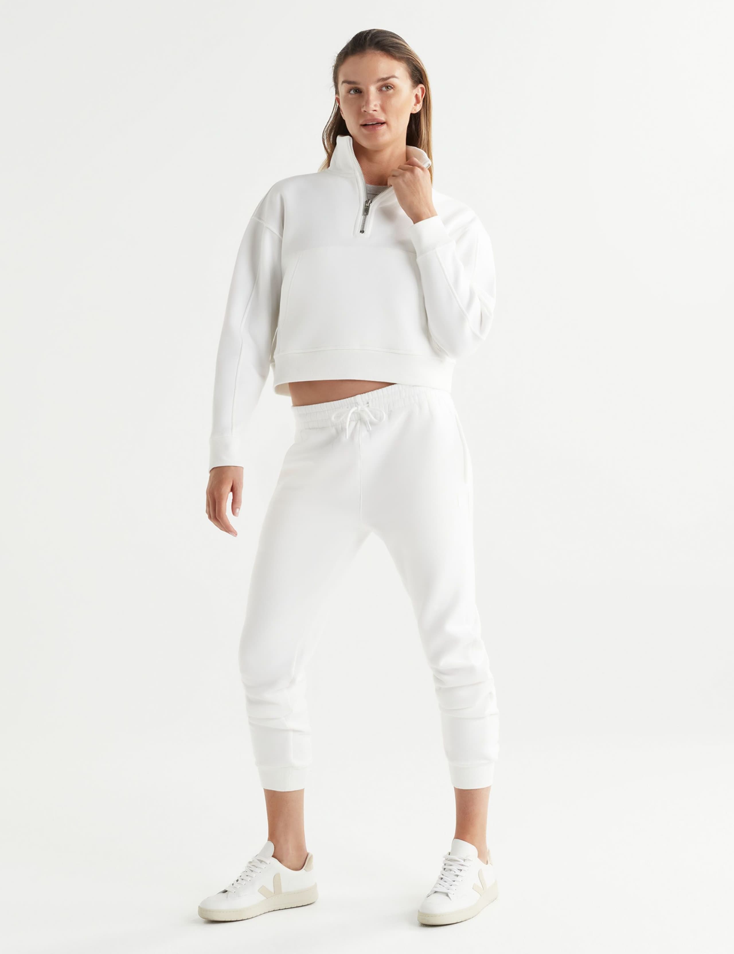Millie Slim Fit Fleece Drawstring Joggers 5 of 8