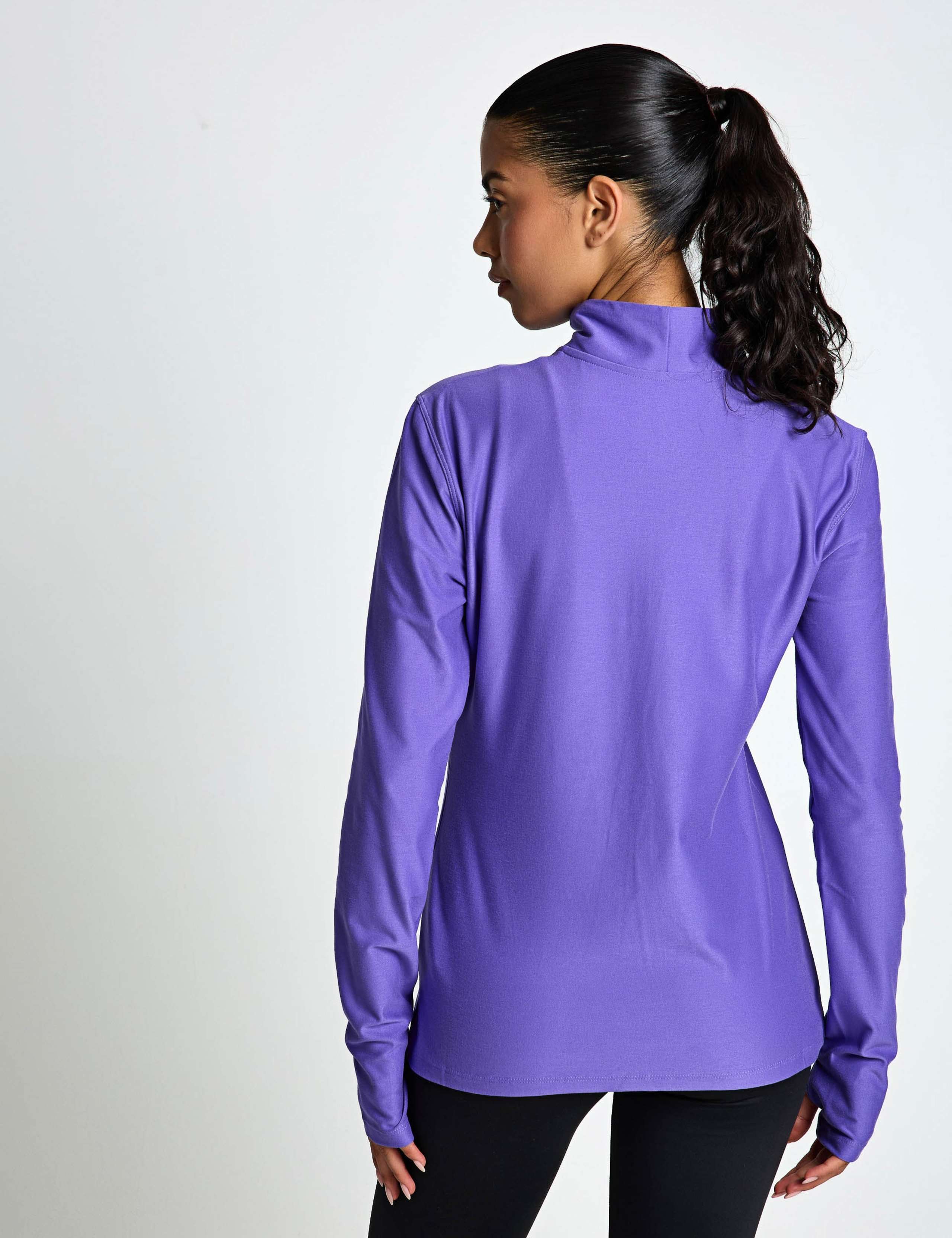 Sport Essentials Space Dye Quarter Zip Top 2 of 6