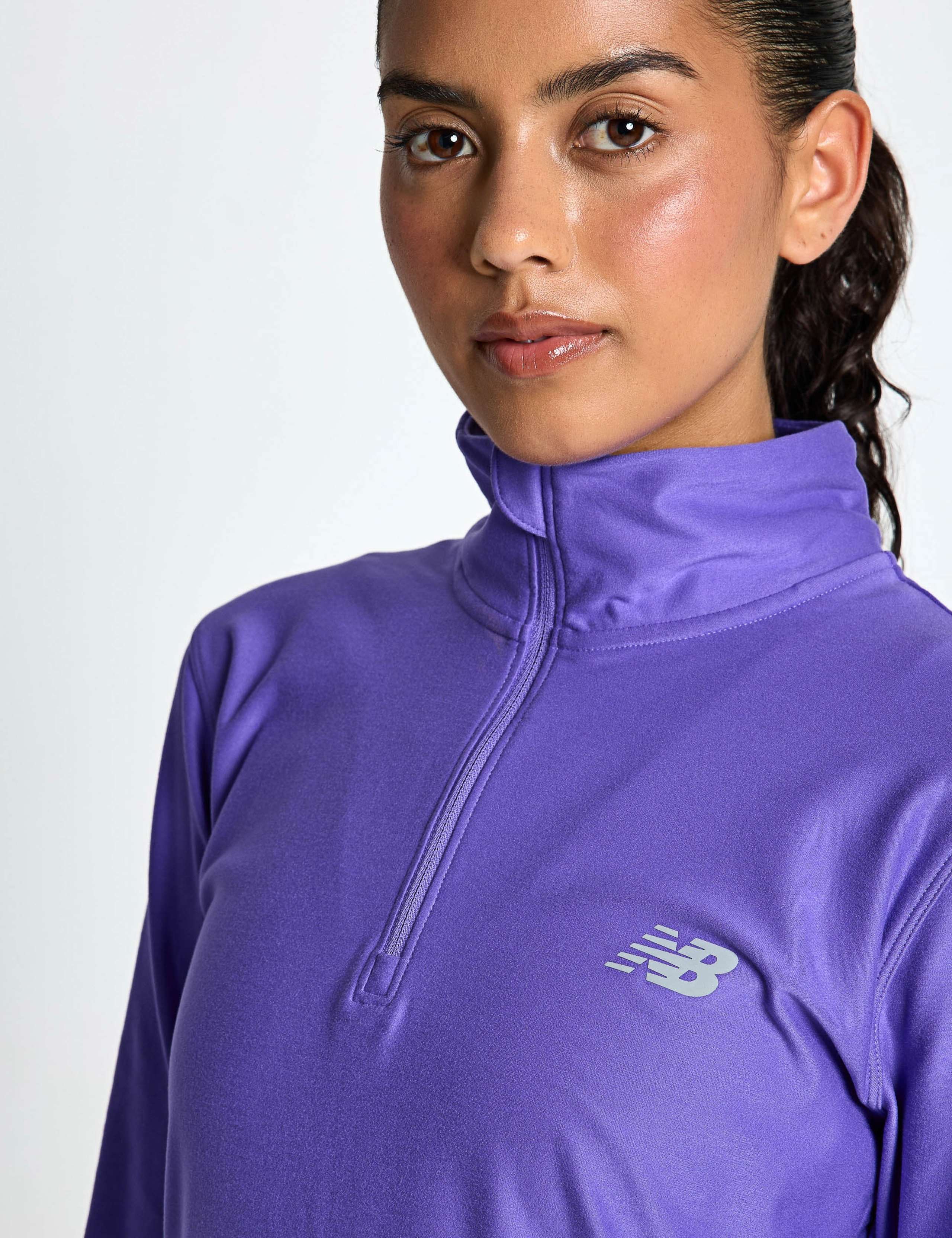 Sport Essentials Space Dye Quarter Zip Top 4 of 6
