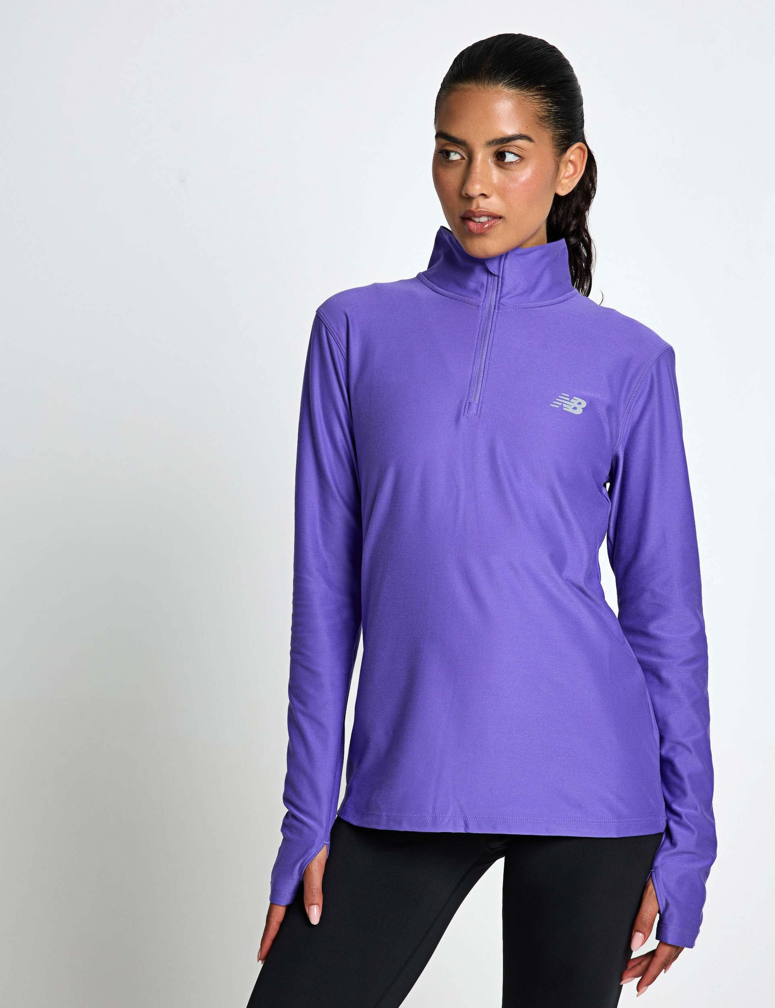 Sport Essentials Space Dye Quarter Zip Top 5 of 6