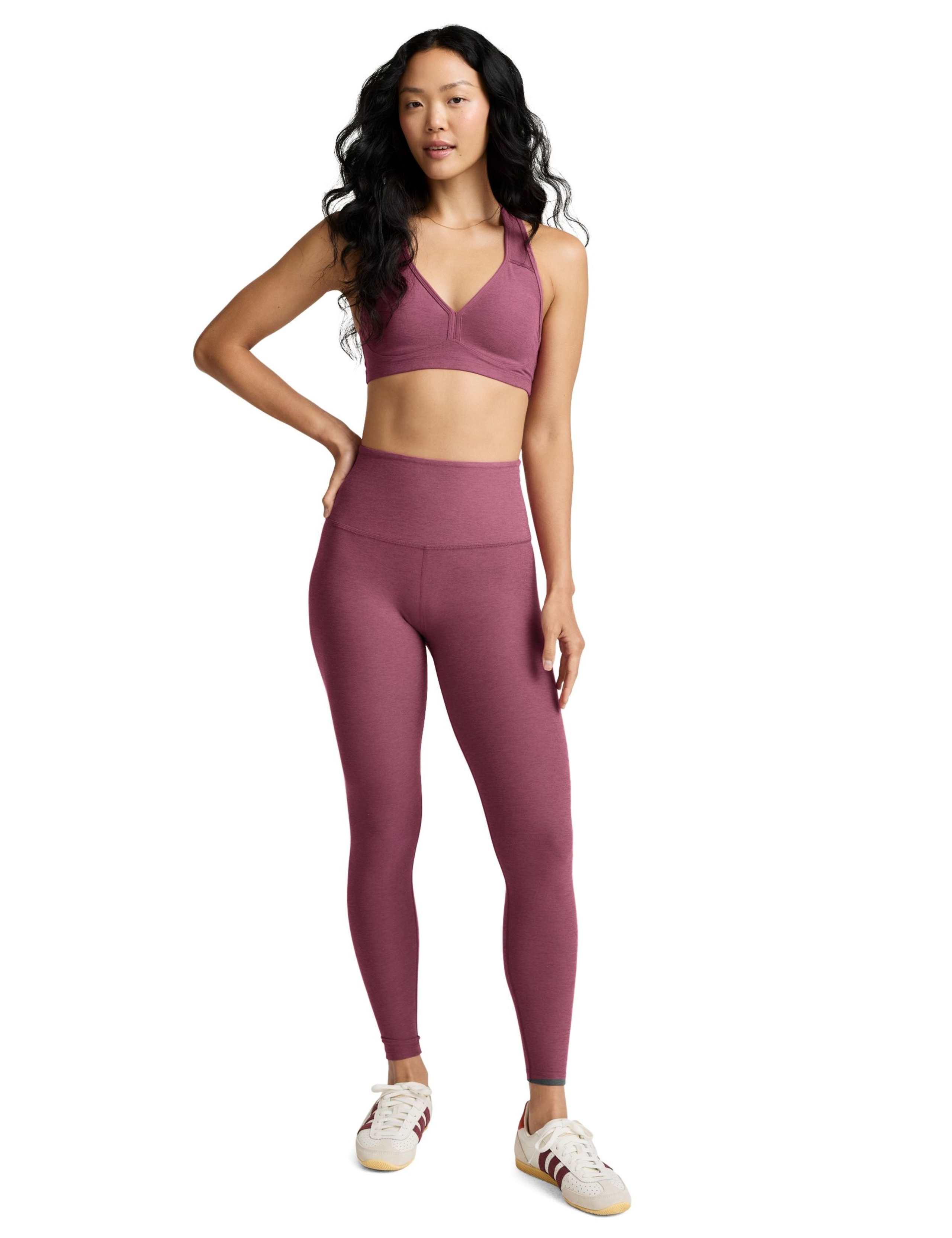 High Waisted Midi Length Leggings 2 of 5
