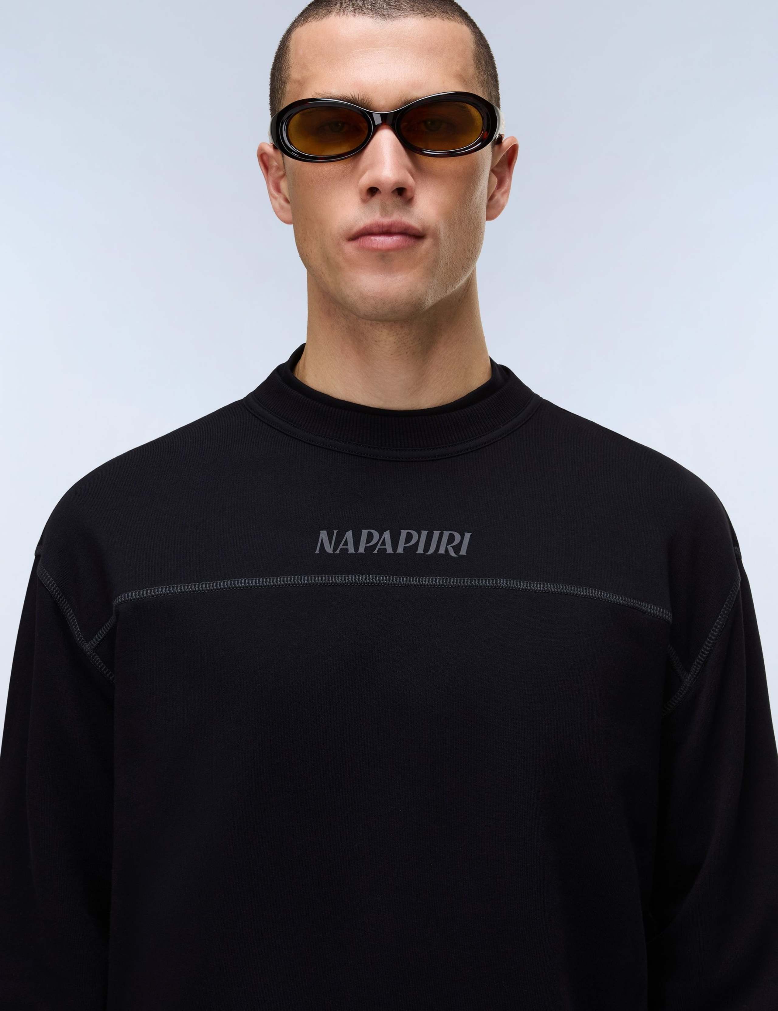 Umbra Relaxed Fit Crew Neck Sweatshirt 6 of 6