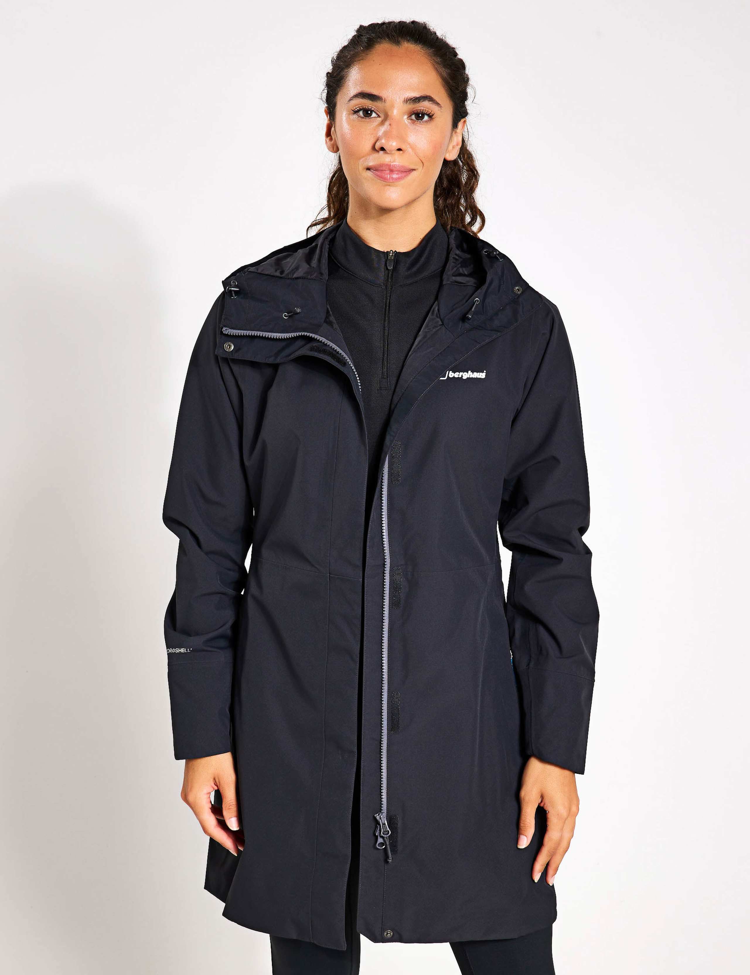 Omeara Waterproof Longline Raincoat 1 of 5