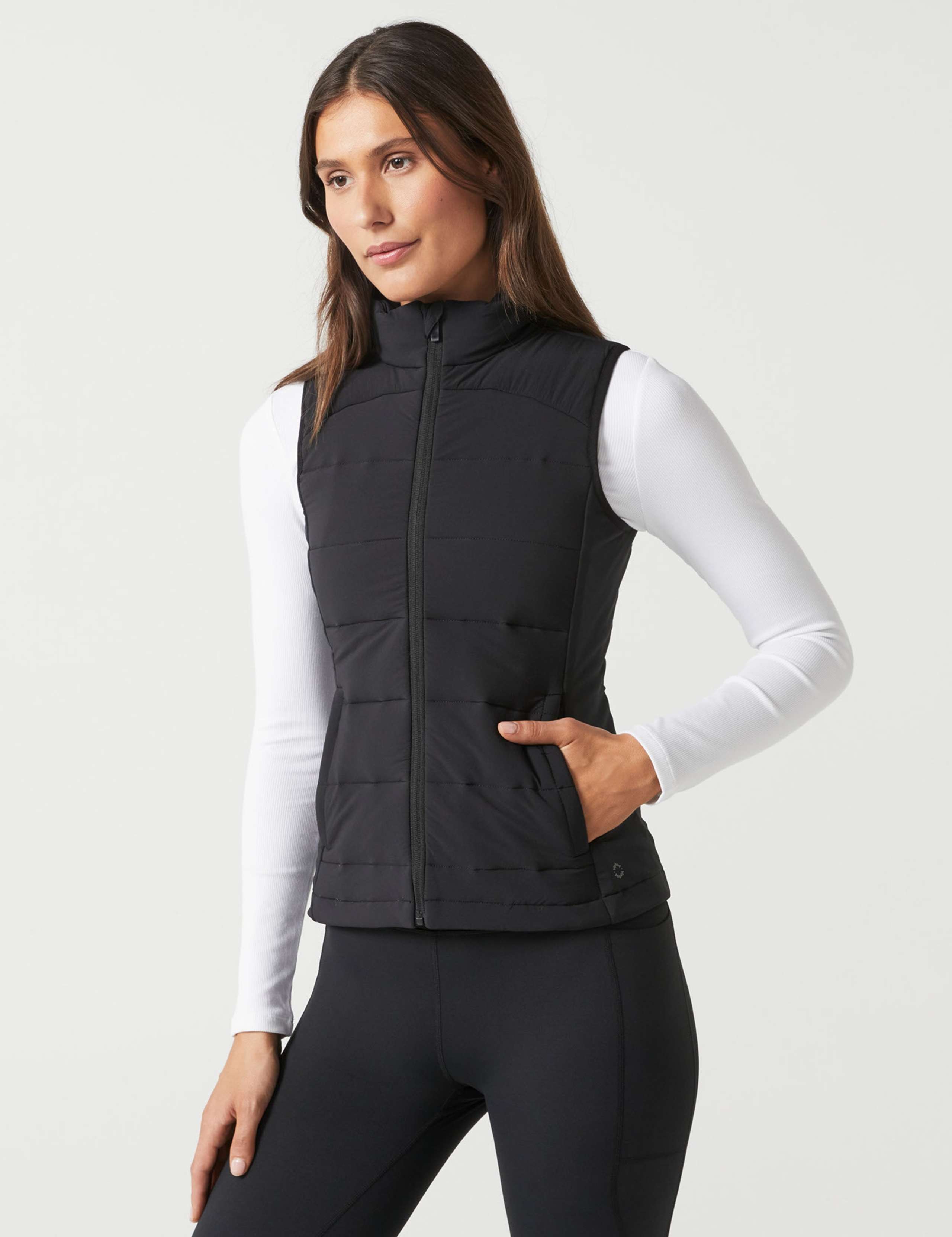 Casper Padded Zip Front Puff Vest 3 of 6