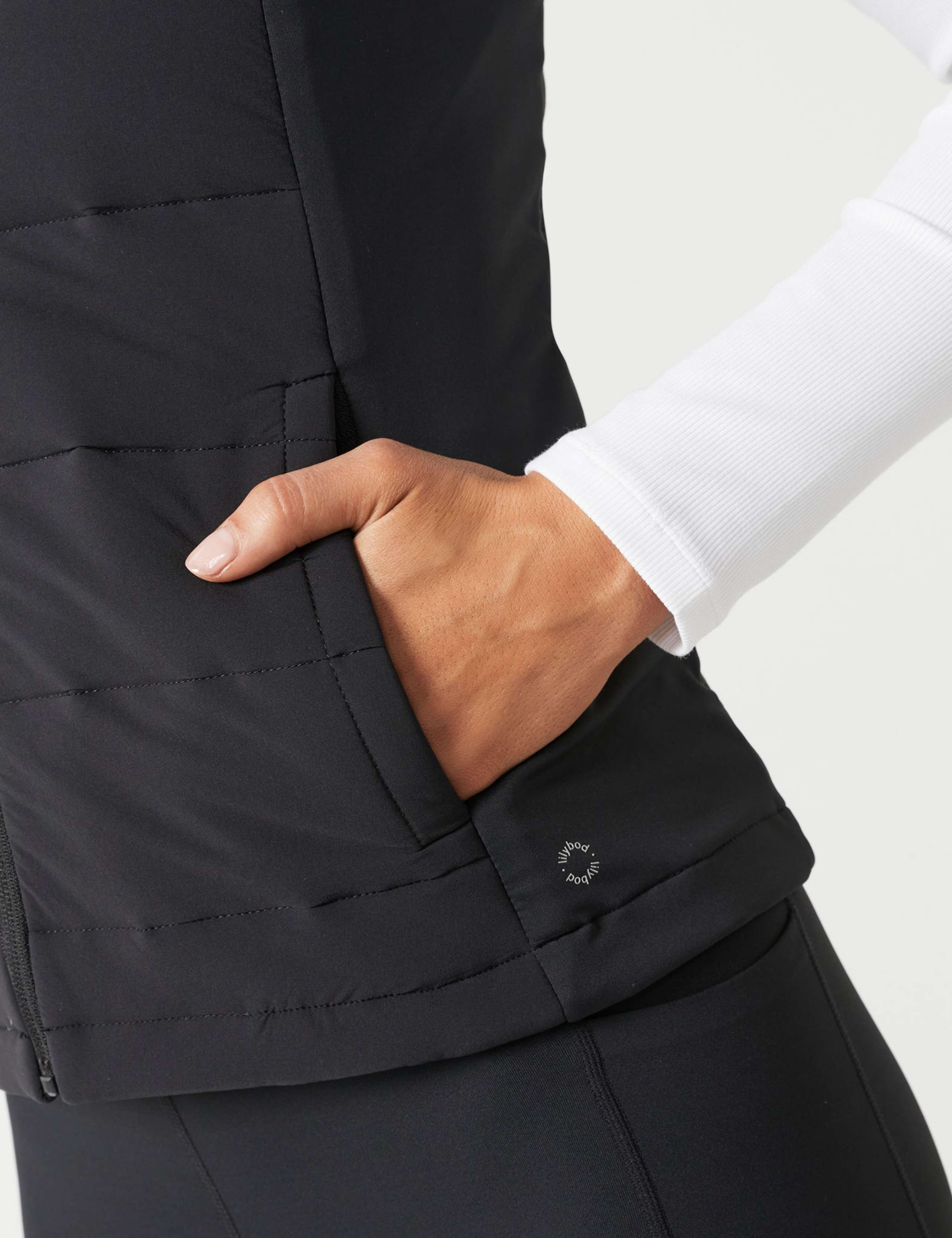 Casper Padded Zip Front Puff Vest 6 of 6