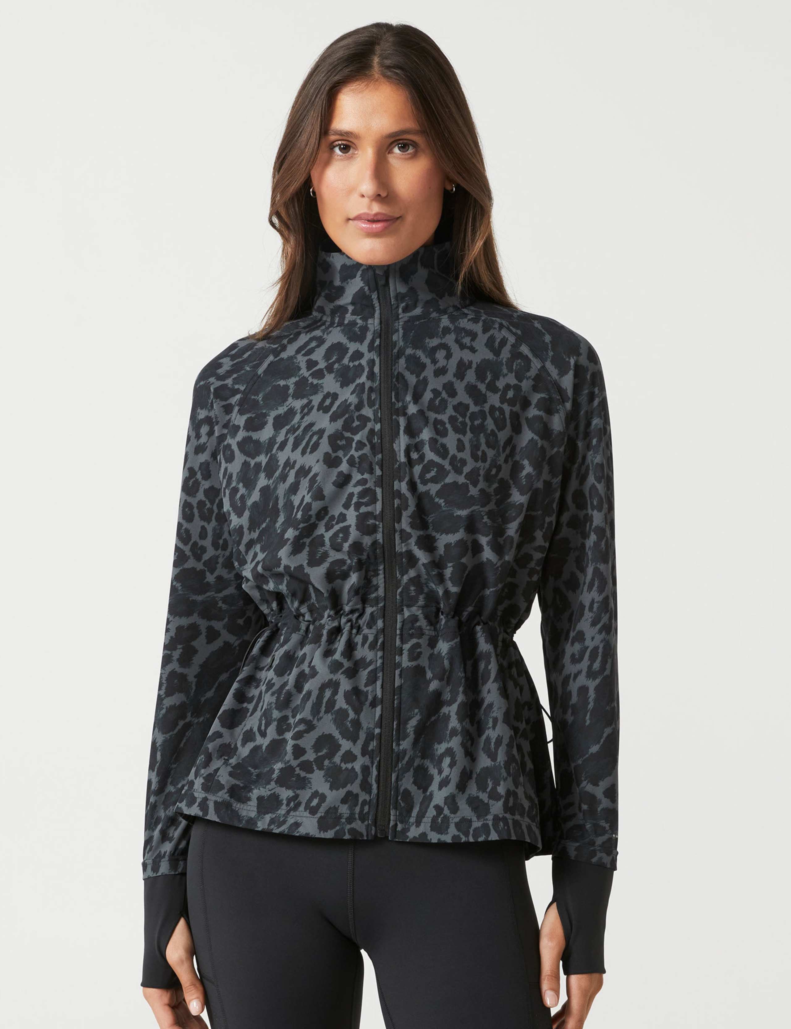 Helena Fitted Long Sleeve Running Jacket 1 of 5