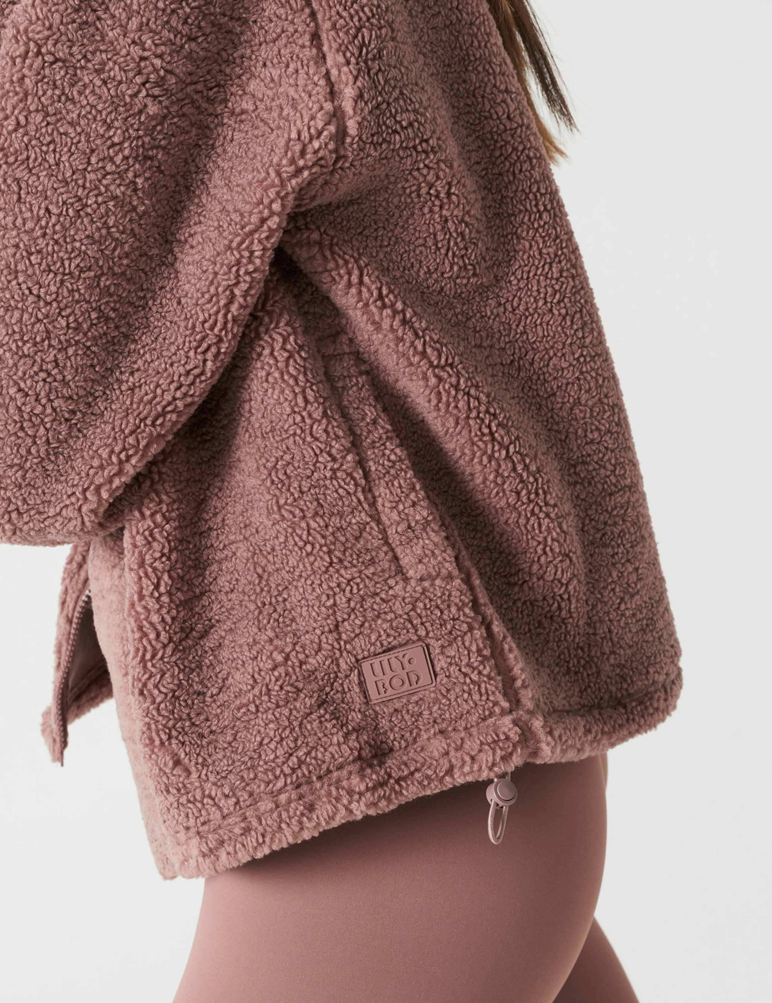 Lucia Sherpa Zip Fleece Jacket 6 of 7