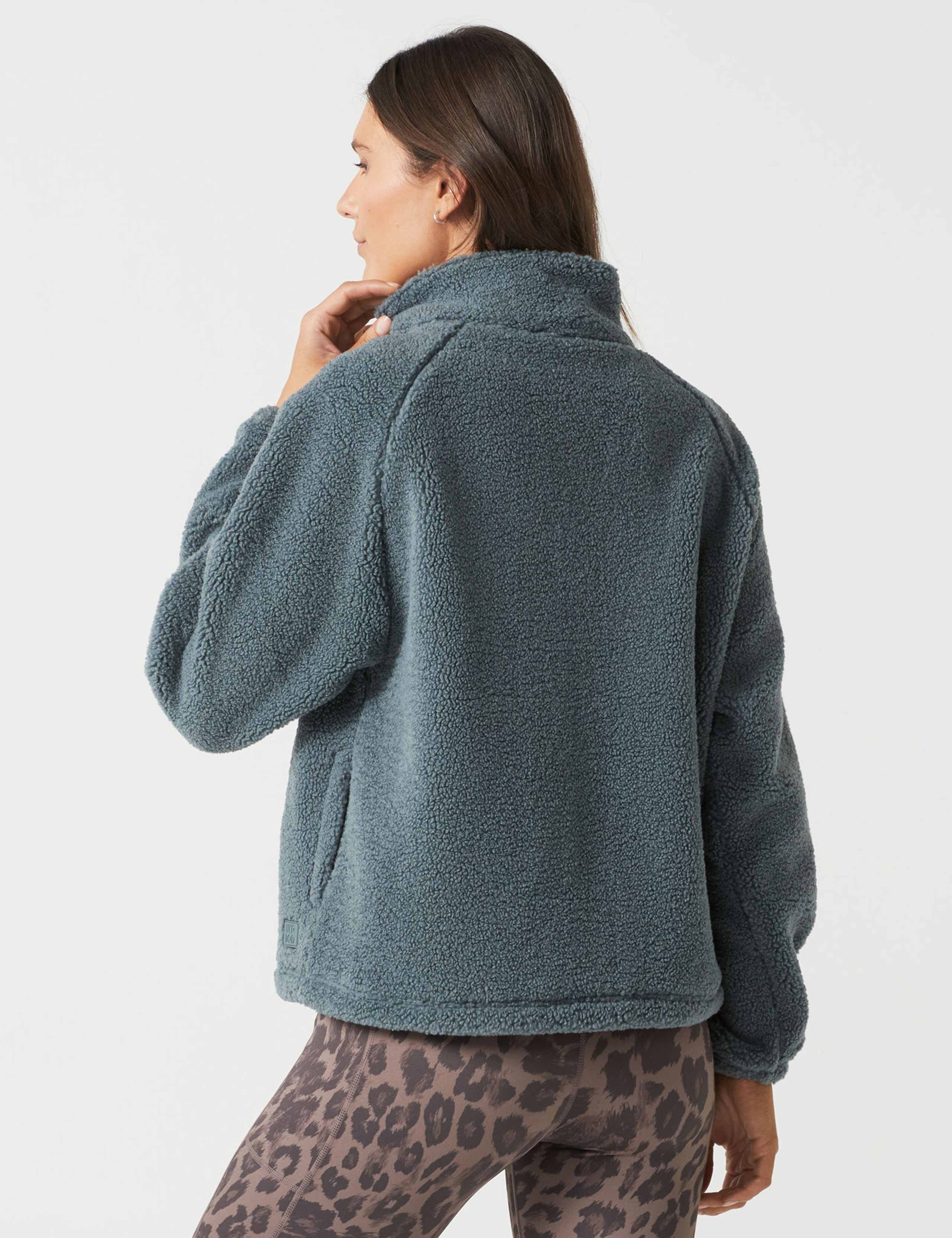 Lucia Sherpa Zip Fleece Jacket 2 of 5