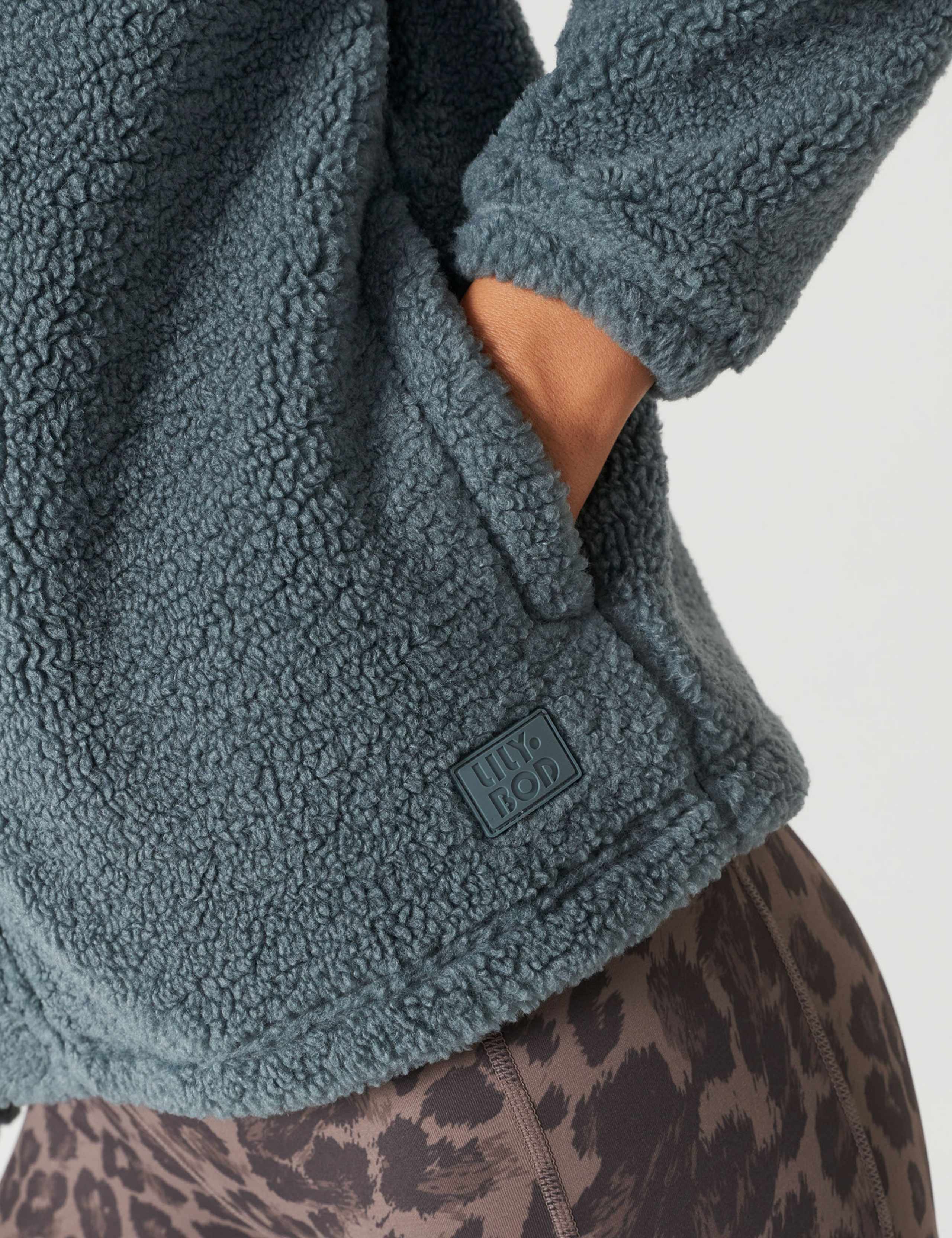 Lucia Sherpa Zip Fleece Jacket 5 of 5