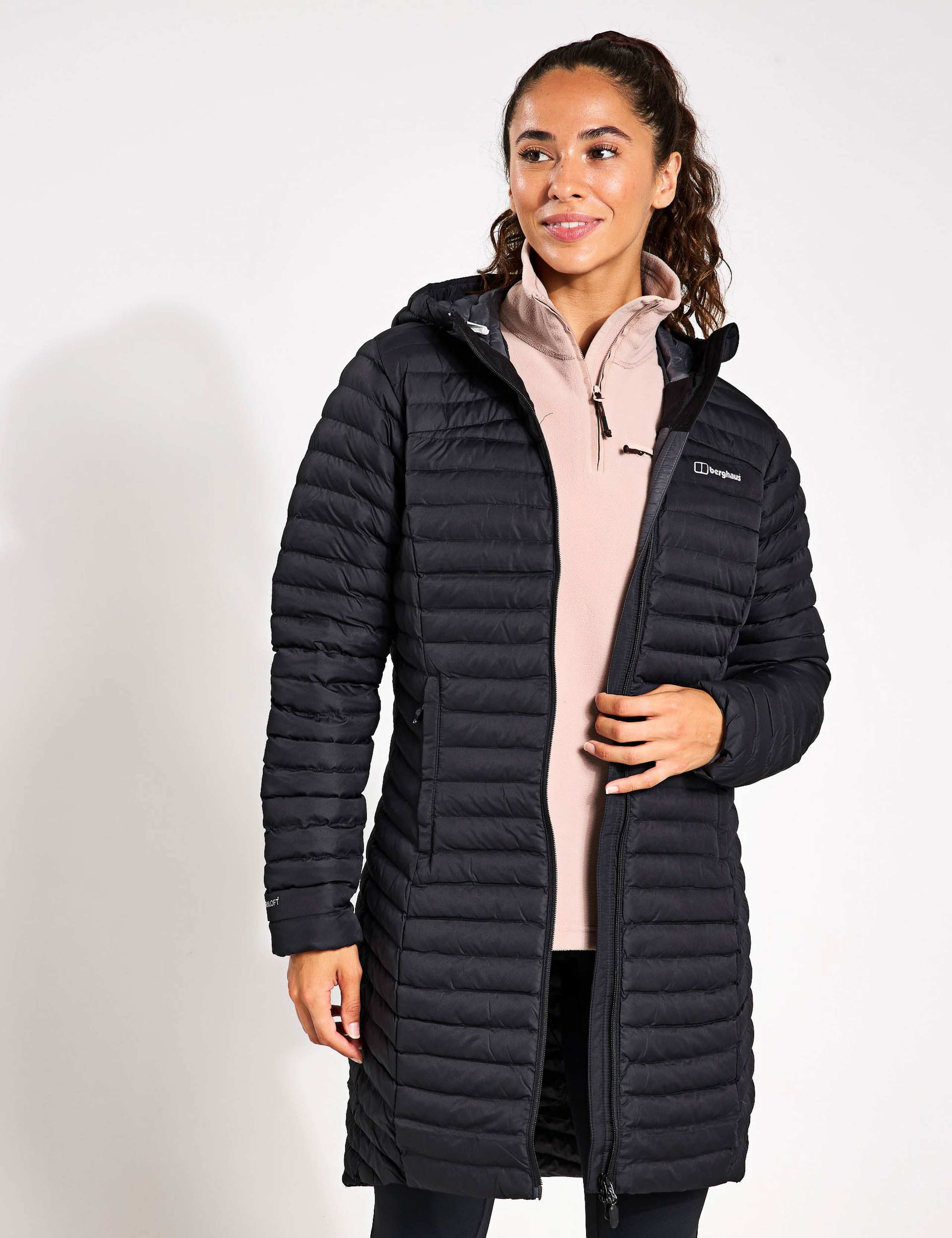 Nula Micro Hooded Longline Puffer Jacket 1 of 5
