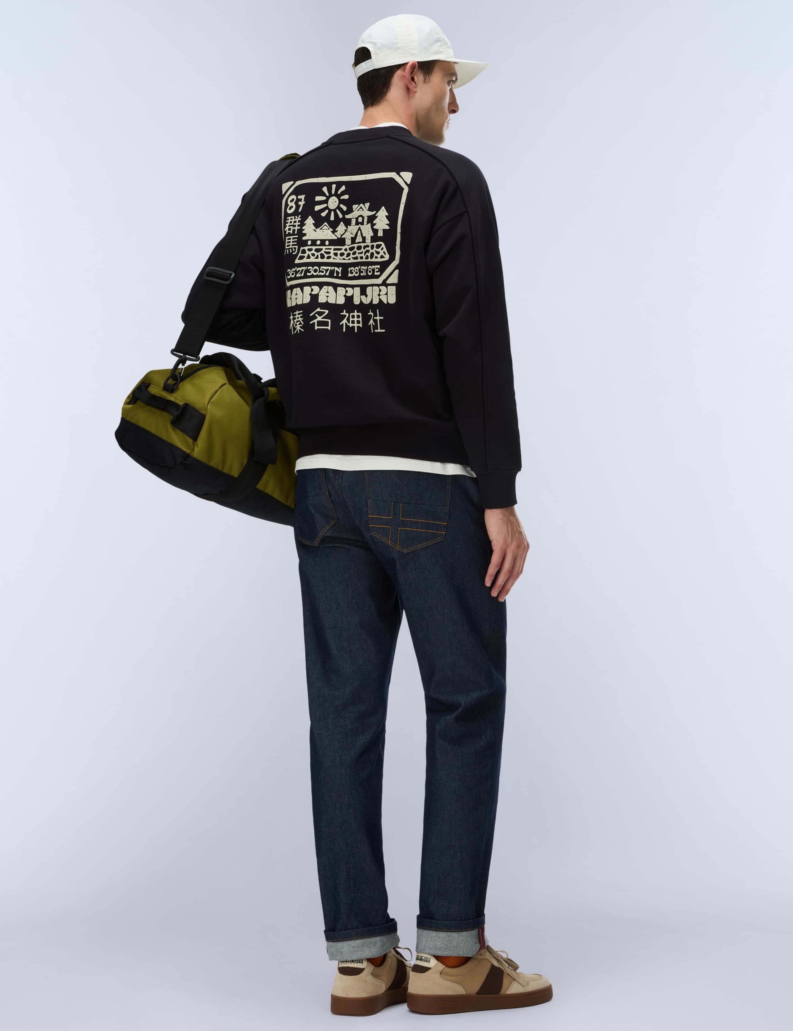 Teza Cotton Rich Back Graphic Sweatshirt 4 of 6