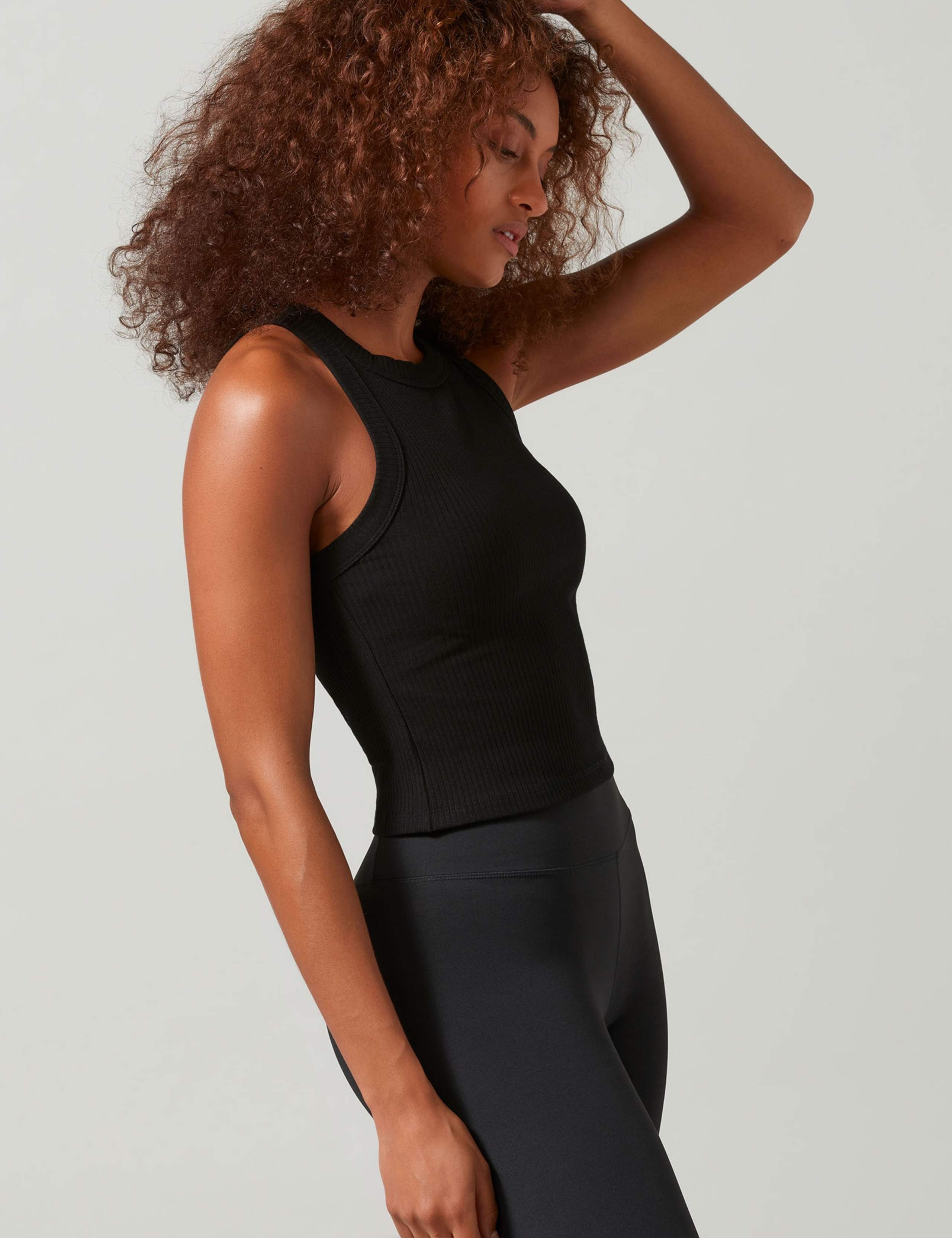Harmony Racerback Crop Tank Top 3 of 3