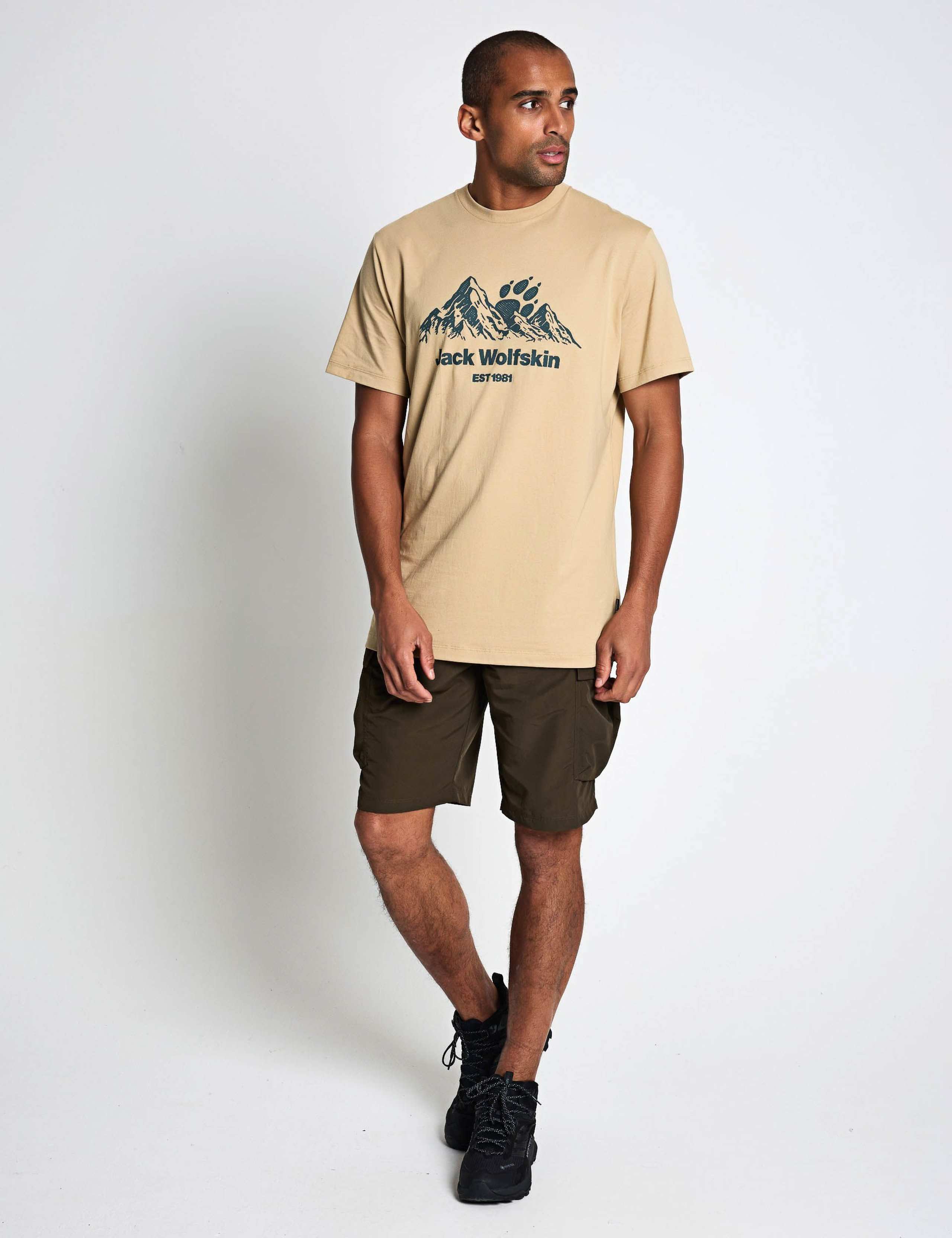 Pure Cotton Crew Neck Graphic T-Shirt 3 of 4