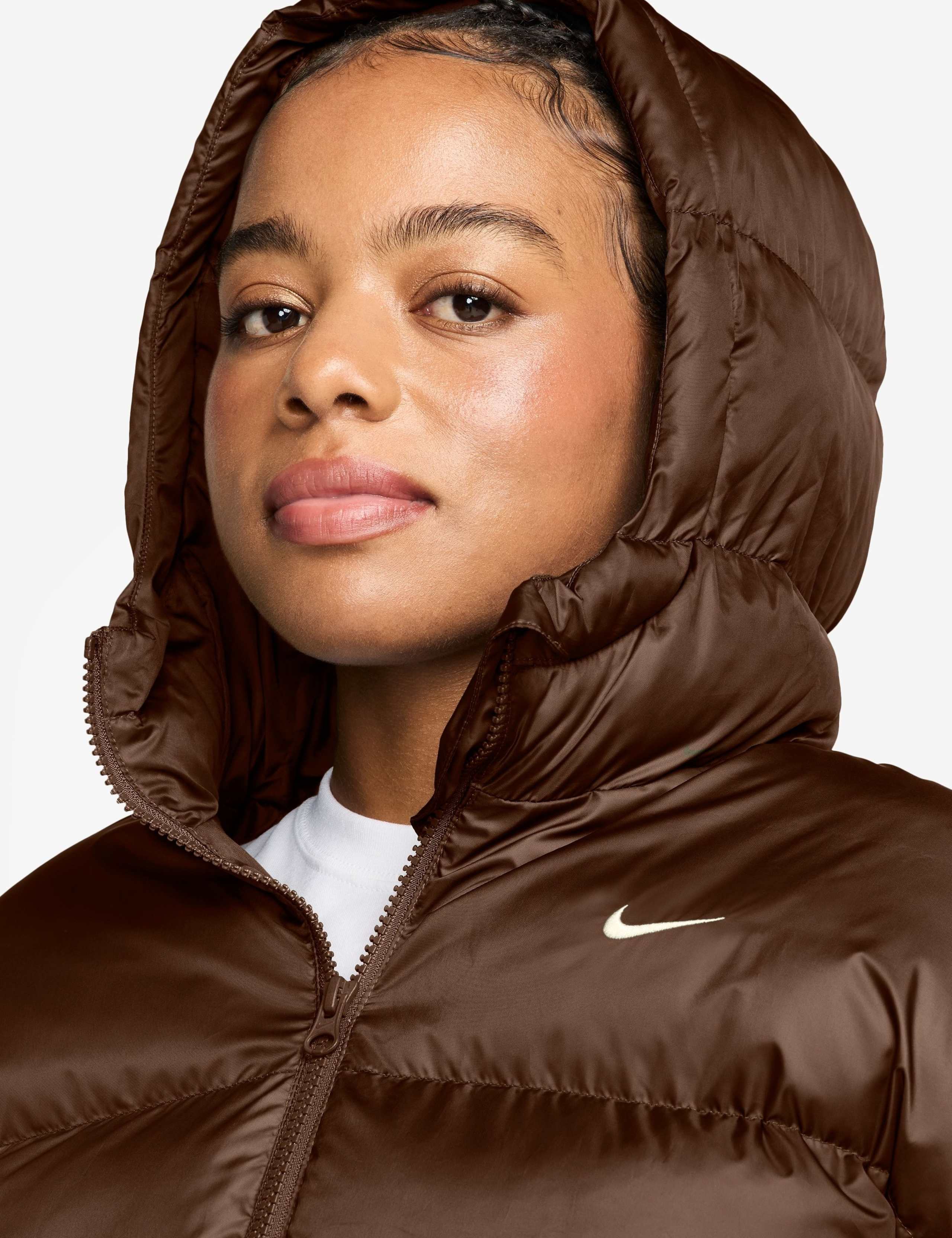 Relaxed Hooded Puffer Jacket 3 of 3