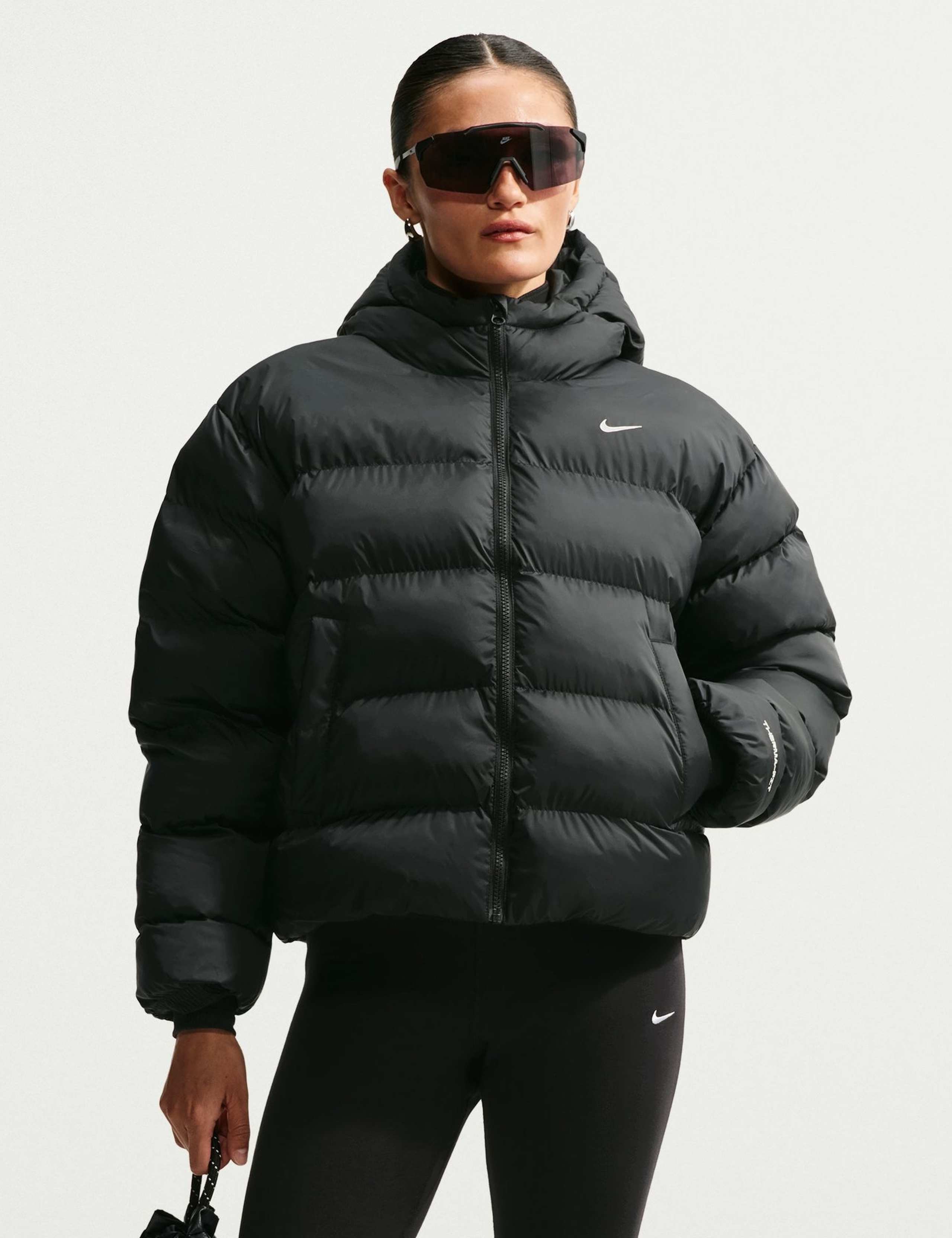 Relaxed Hooded Puffer Jacket 1 of 6