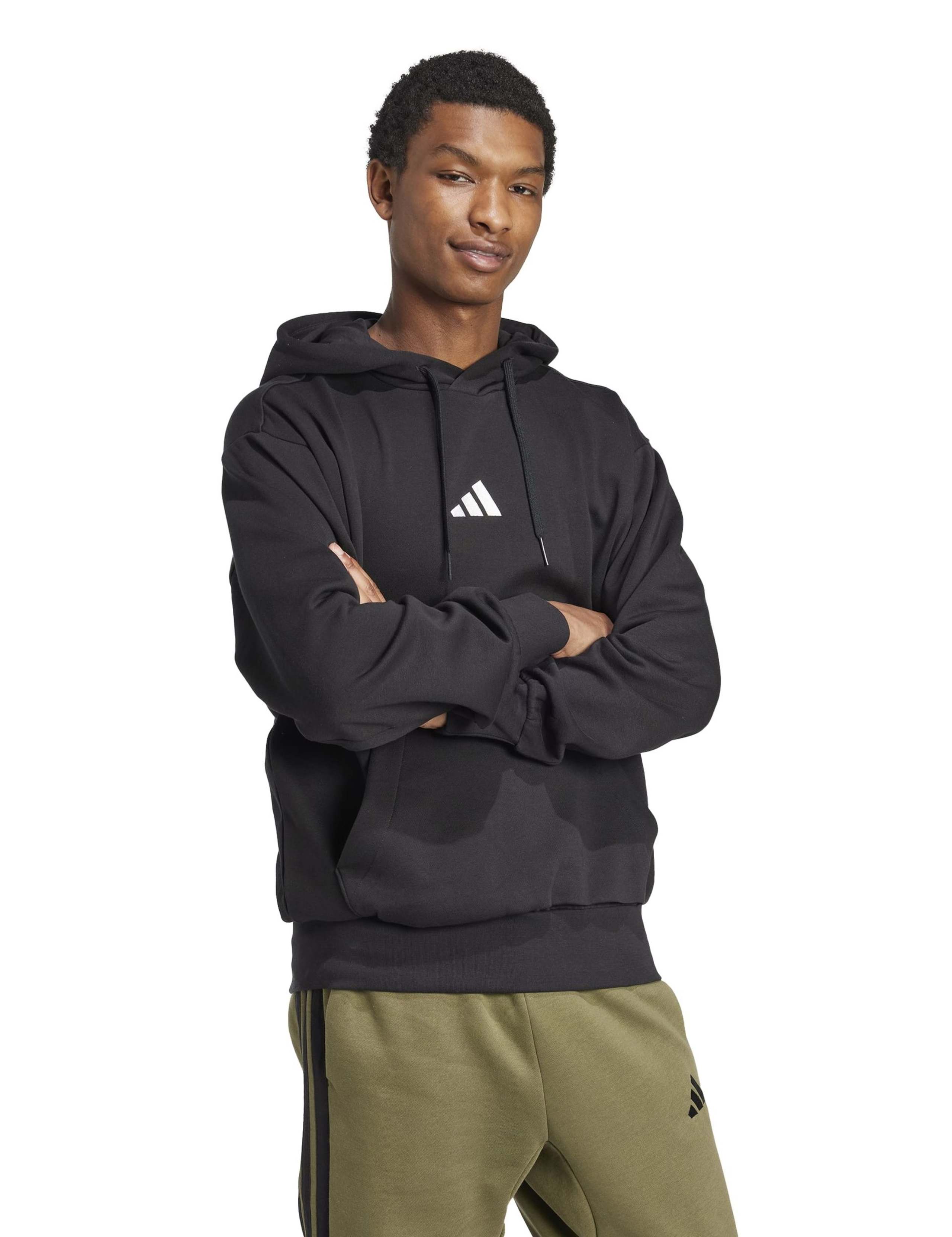 Essentials Feelcozy Cotton Rich Fleece Hoodie 3 of 7