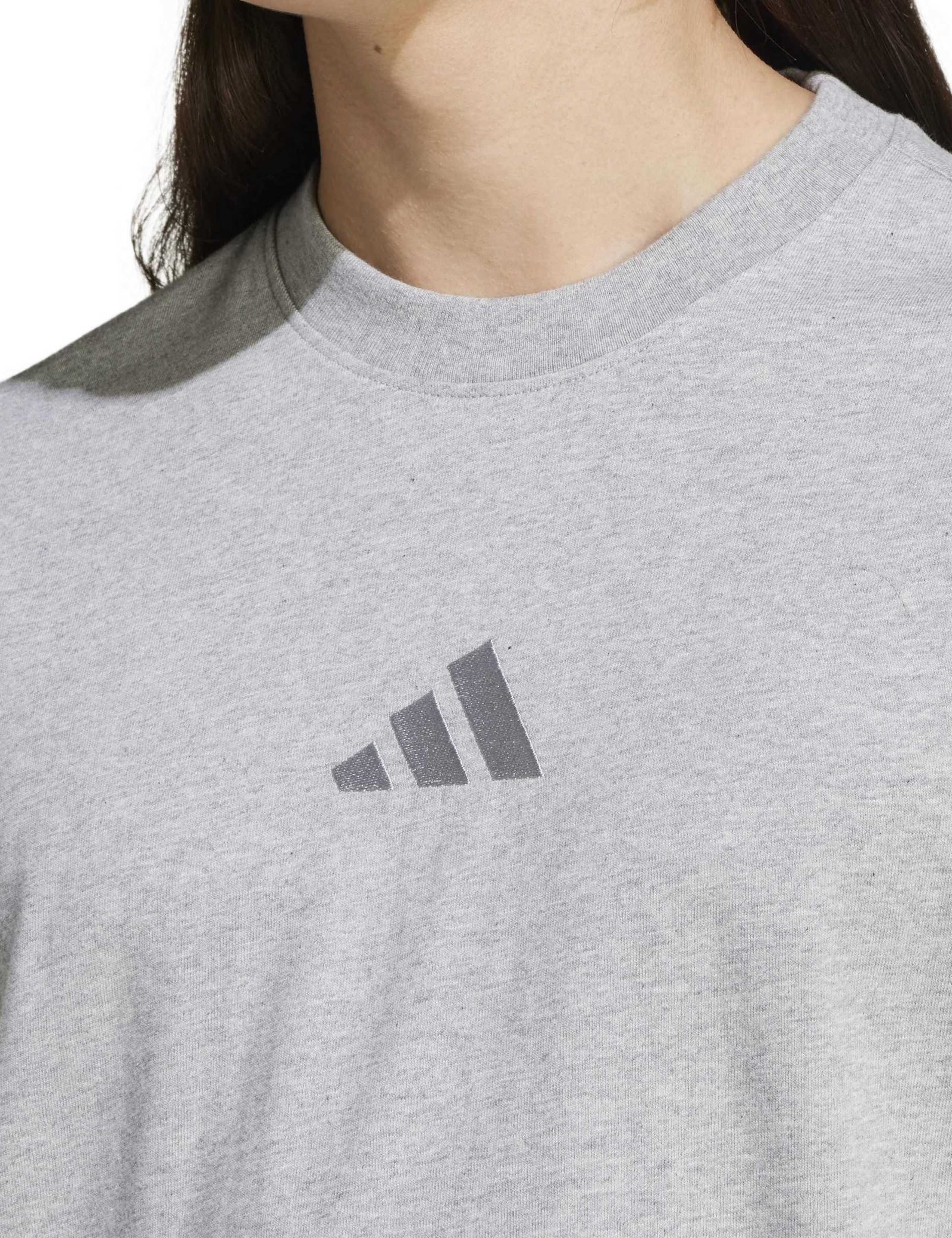 Pure Cotton Crew Neck T-Shirt 6 of 8