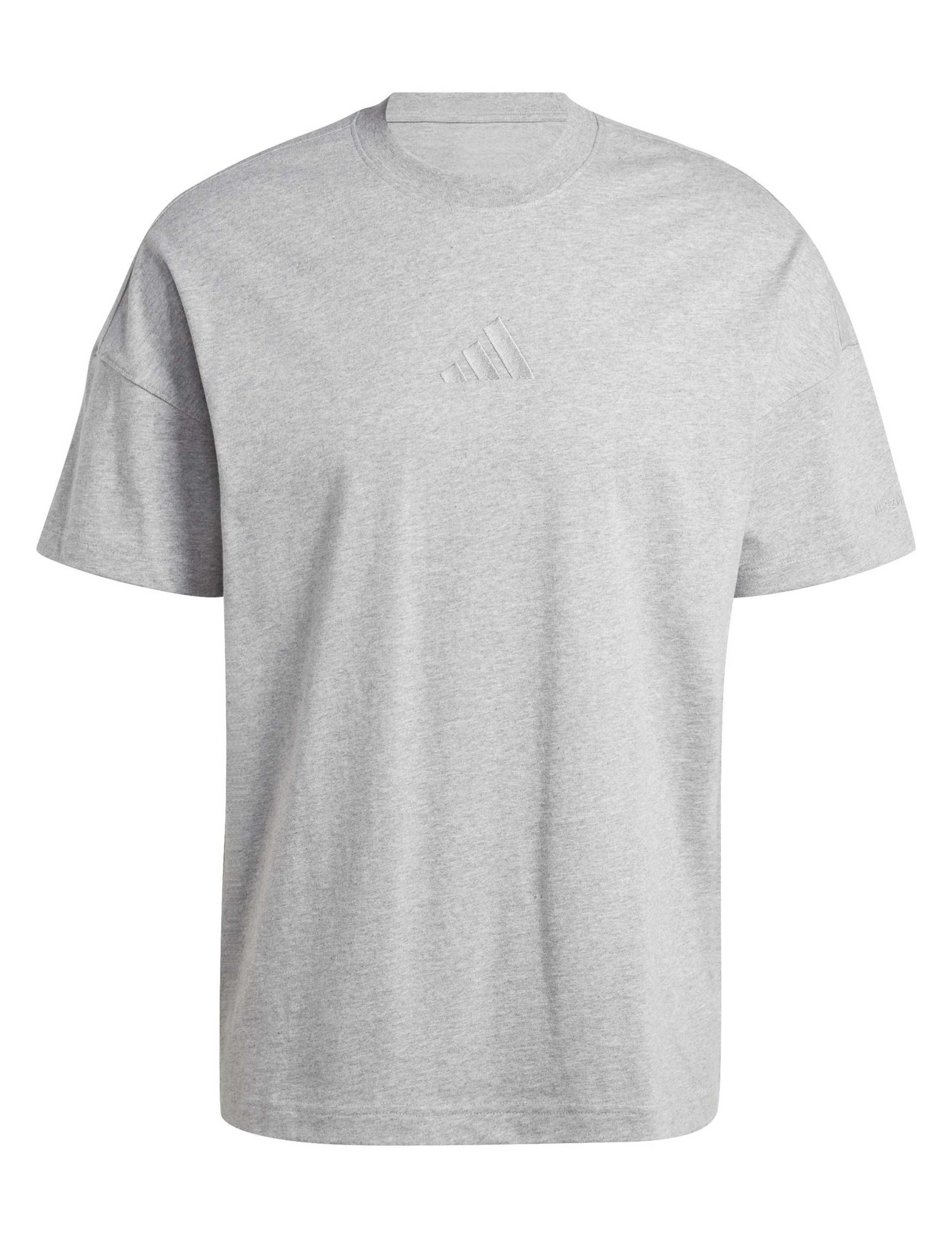 Pure Cotton Crew Neck T-Shirt 2 of 8
