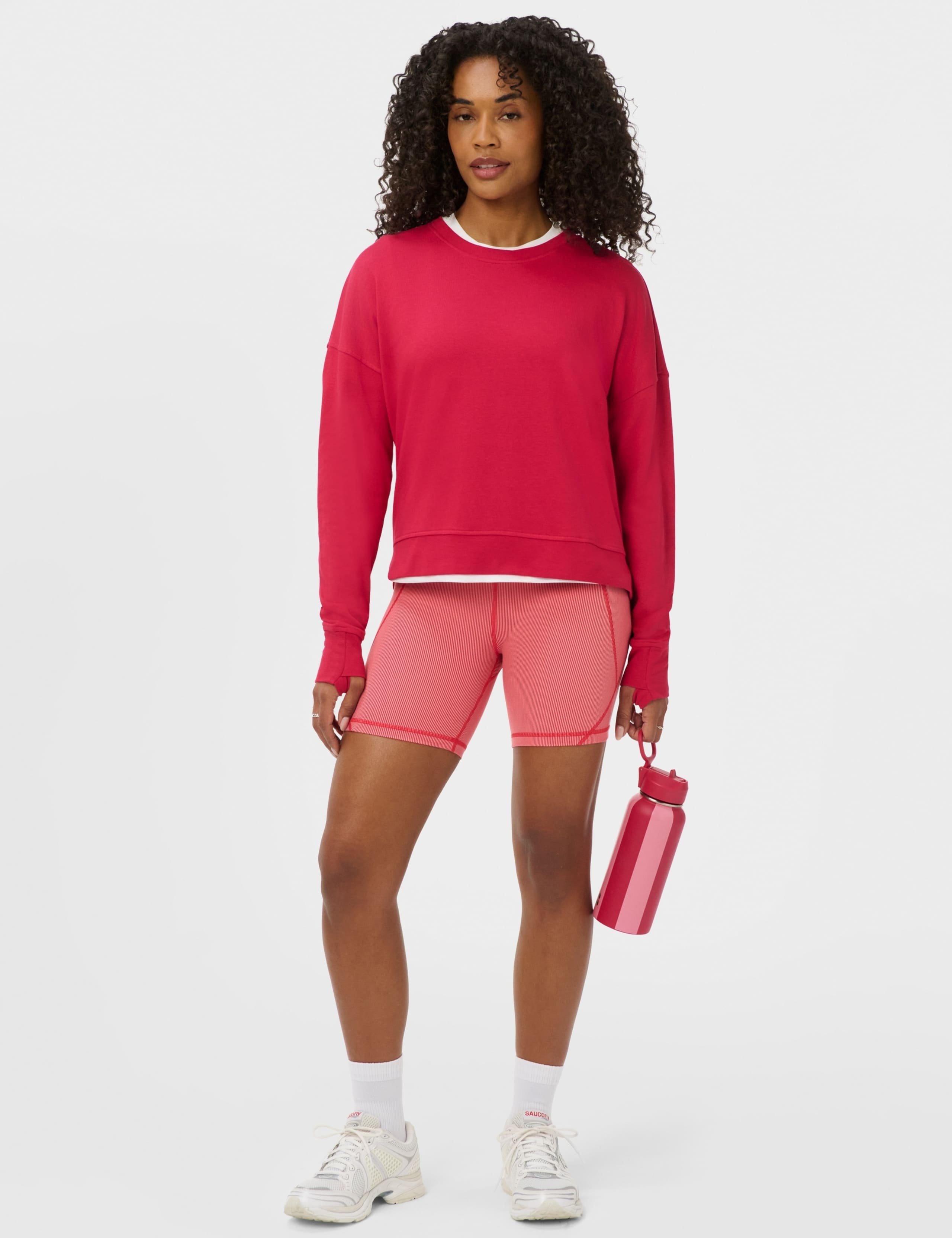 After Class Modal Blend Relaxed Crop Sweatshirt 4 of 7
