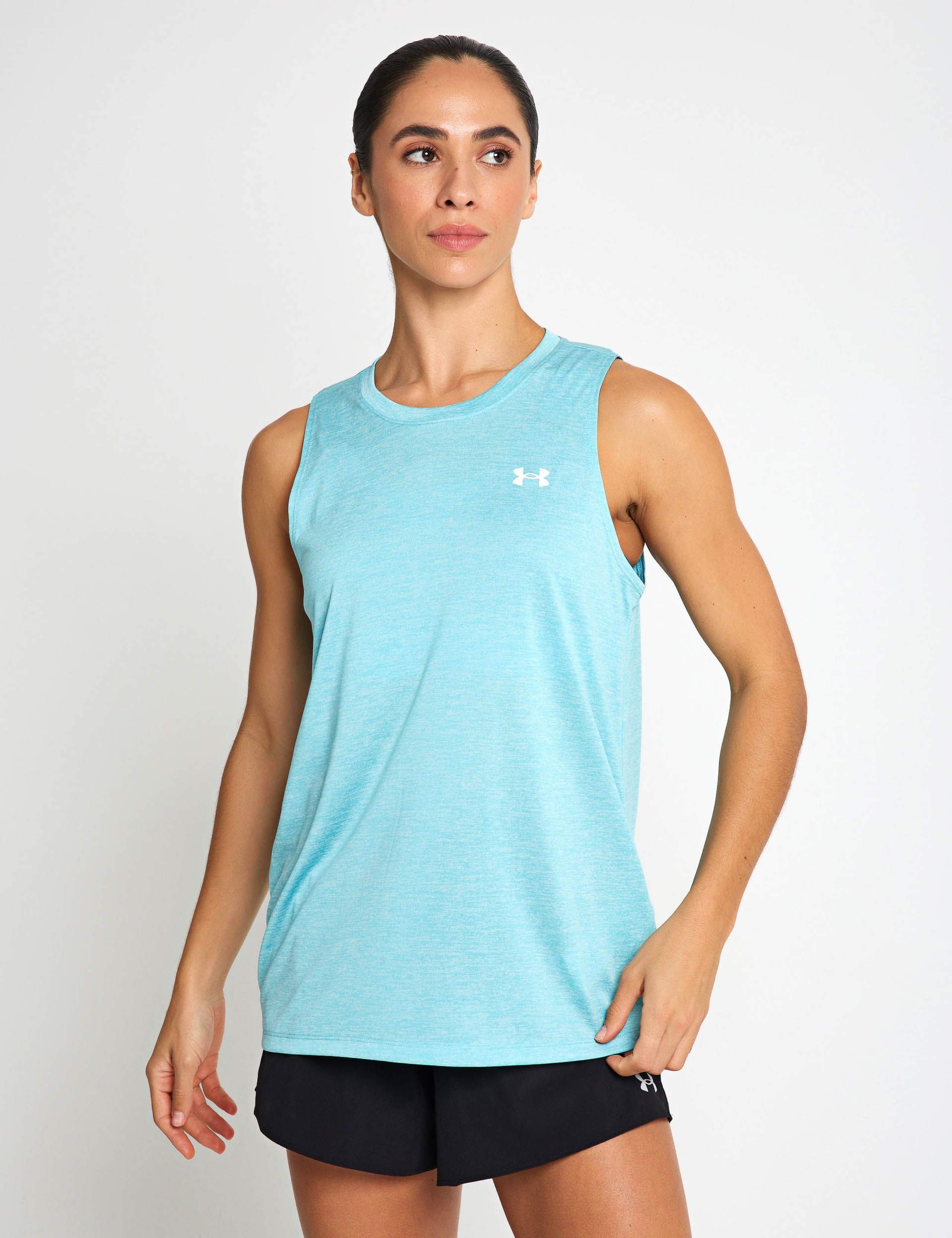 Tech Crew Neck Relaxed Sports Vest Top 1 of 6