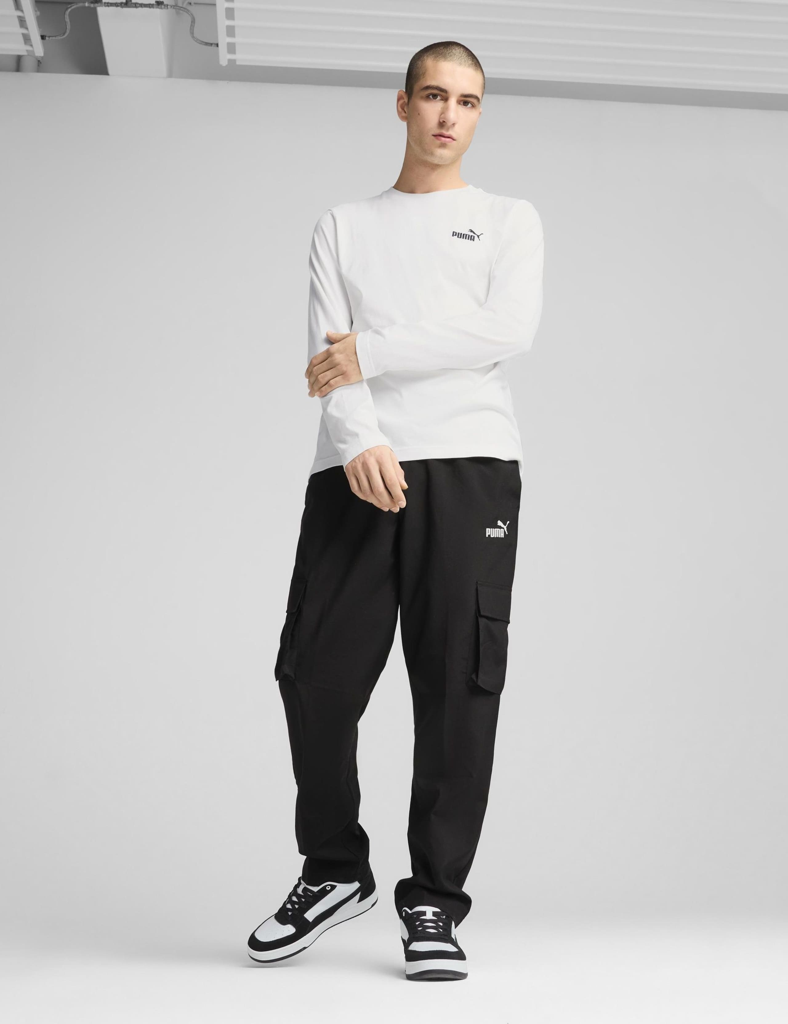 Essentials No.1 Logo Woven Cargo Joggers 4 of 5