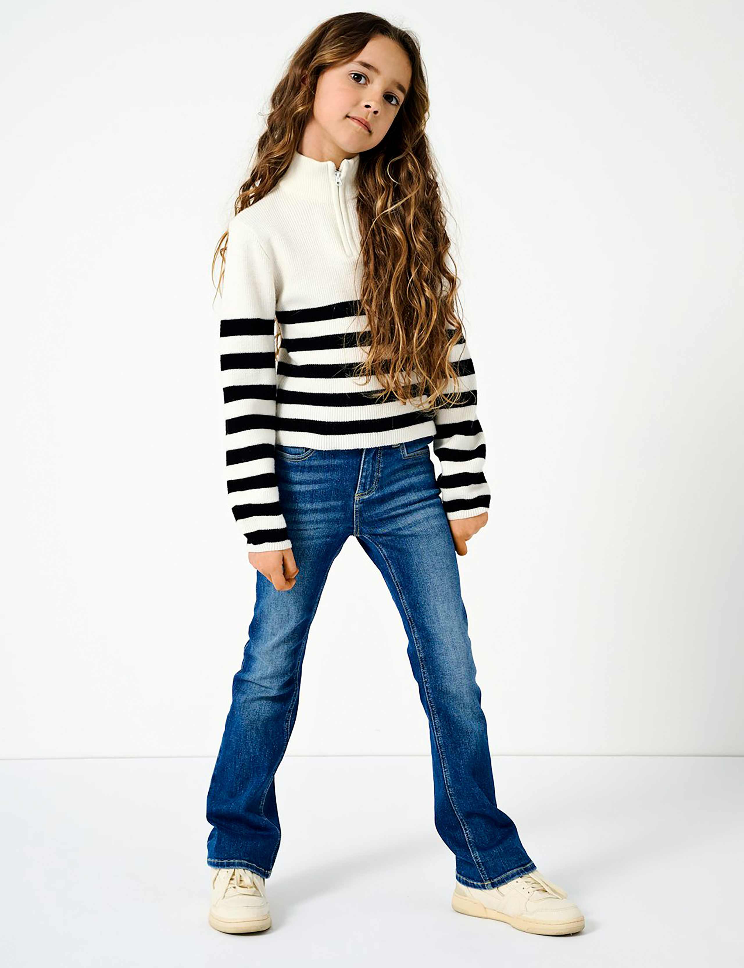 Striped Half Zip Jumper 3 of 4