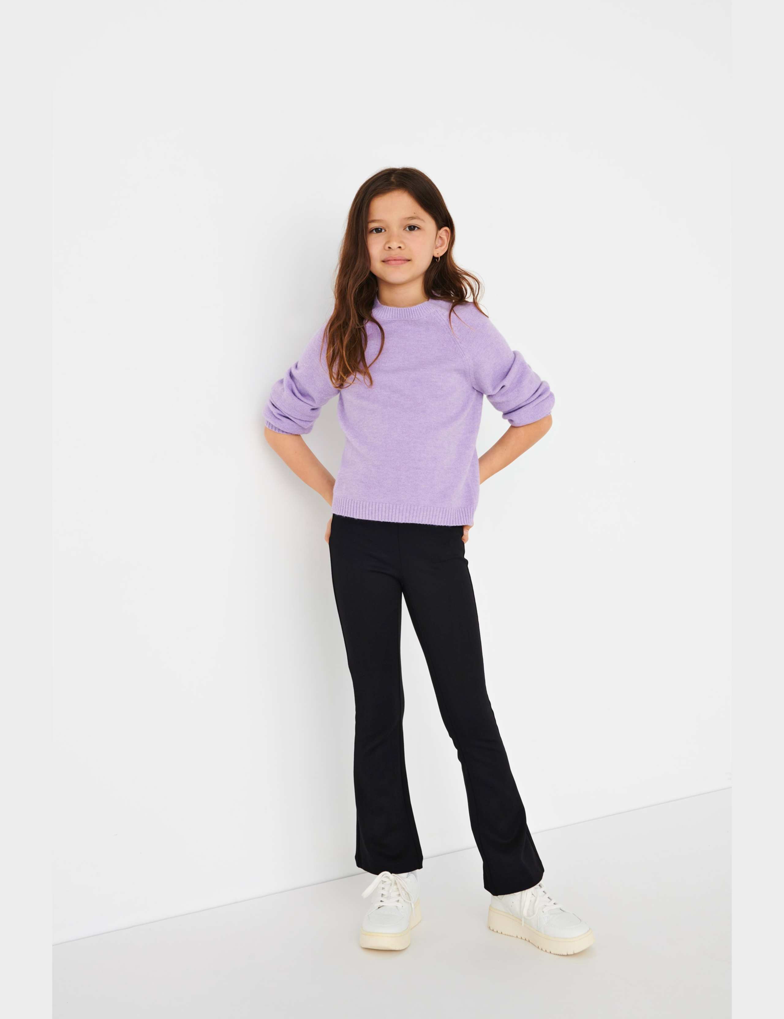 Stretch Flared Leggings (8-14 Yrs) 1 of 6