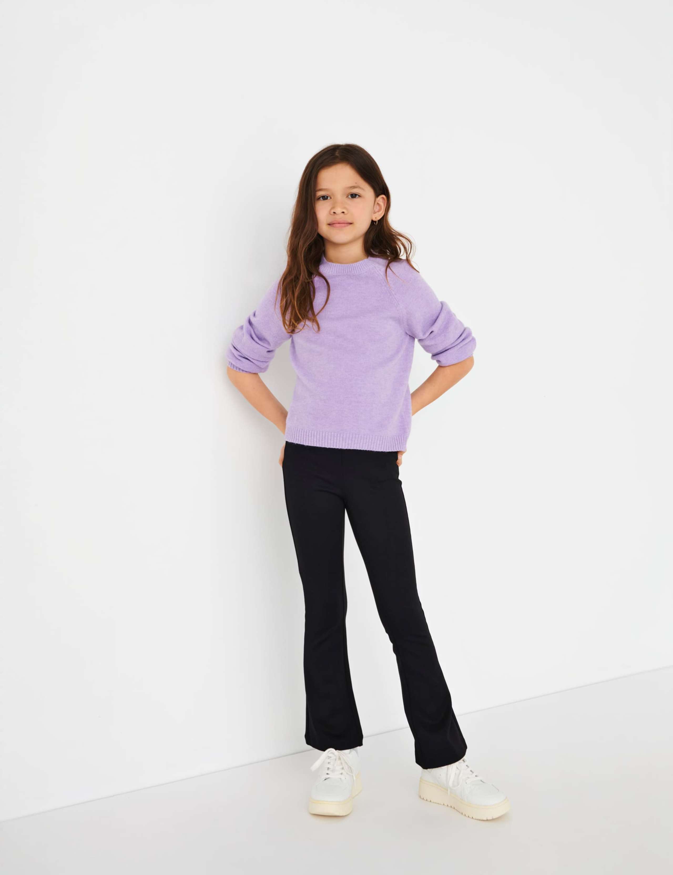 Stretch Flared Leggings (8-14 Yrs) 1 of 4