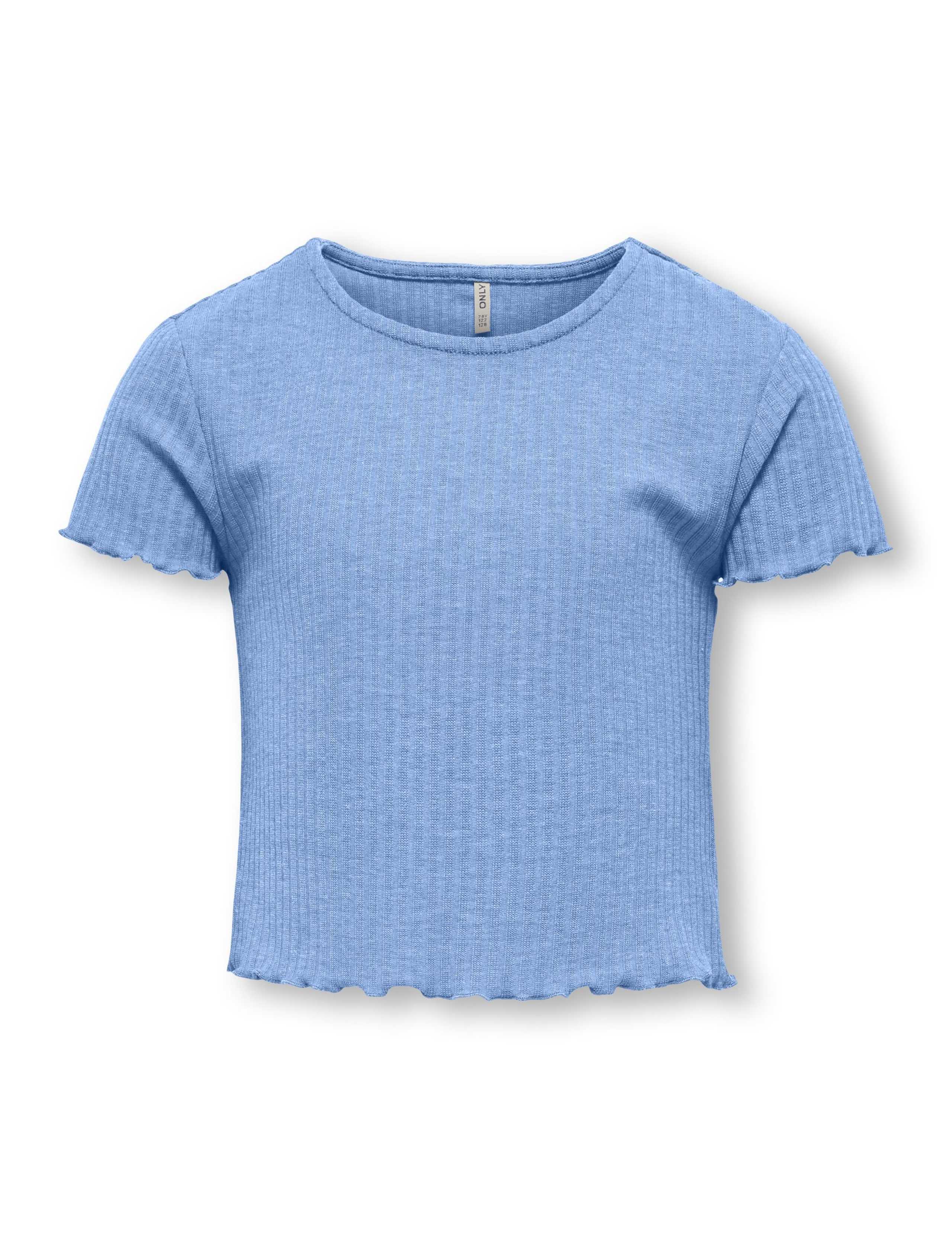 Ribbed T-Shirt (7-14 Yrs) 1 of 3