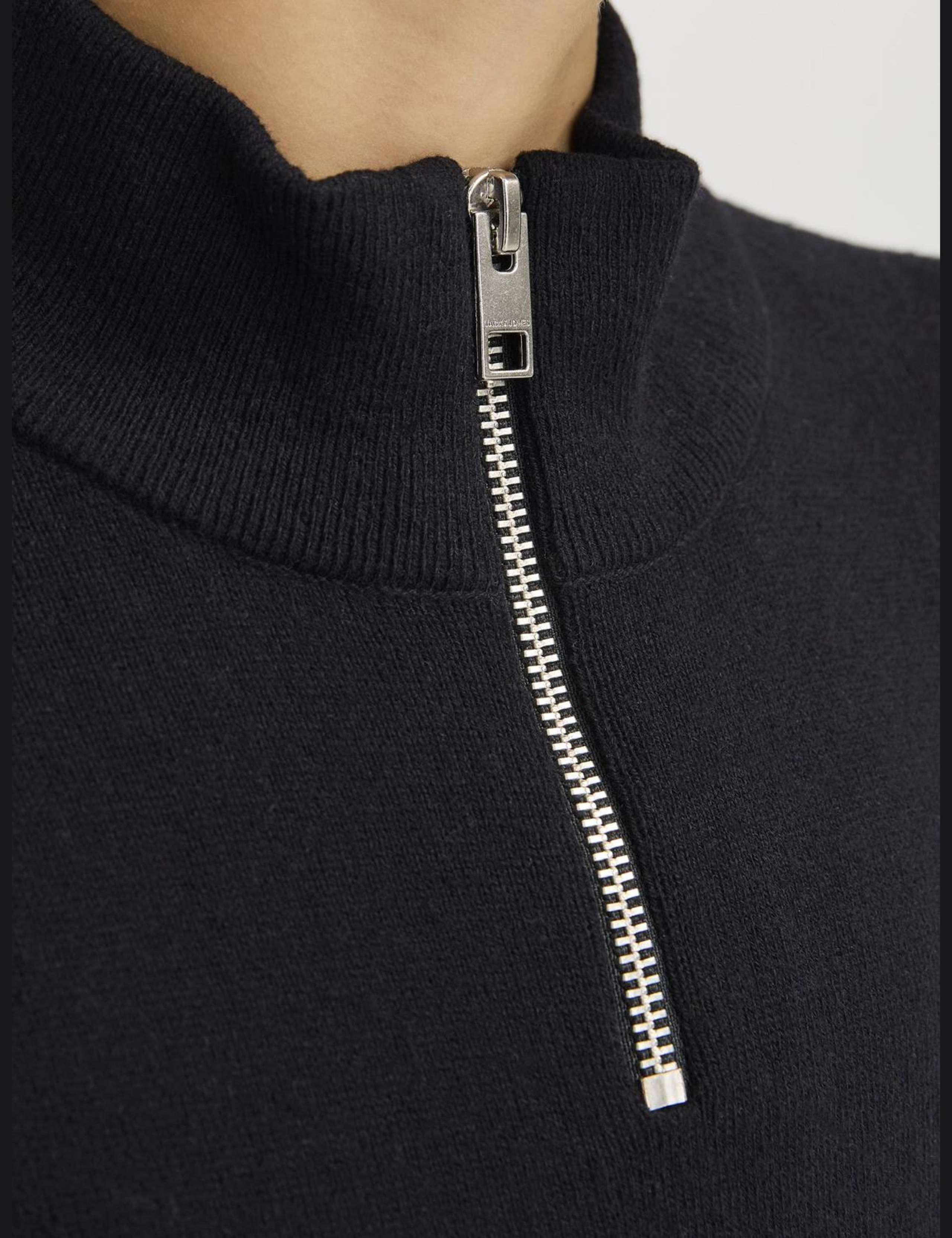Cotton Rich Half Zip Knitted Sweatshirt (8-16 Yrs) 7 of 7