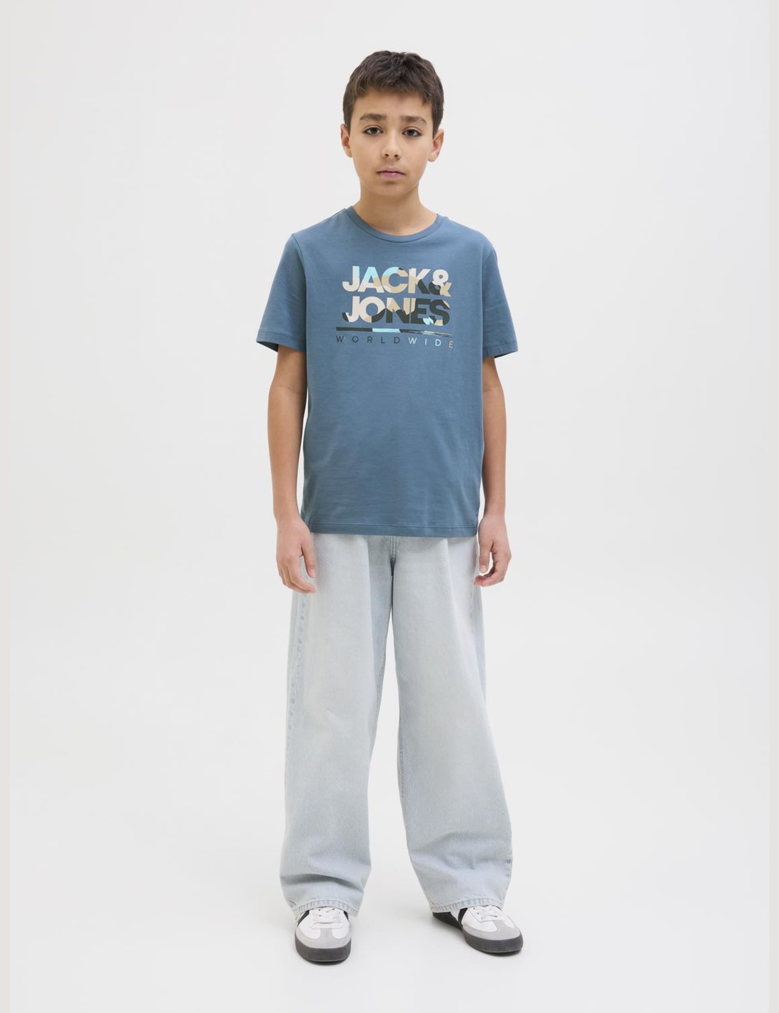 Pure Cotton Logo Graphic T-Shirt (8-16 Yrs) 3 of 7