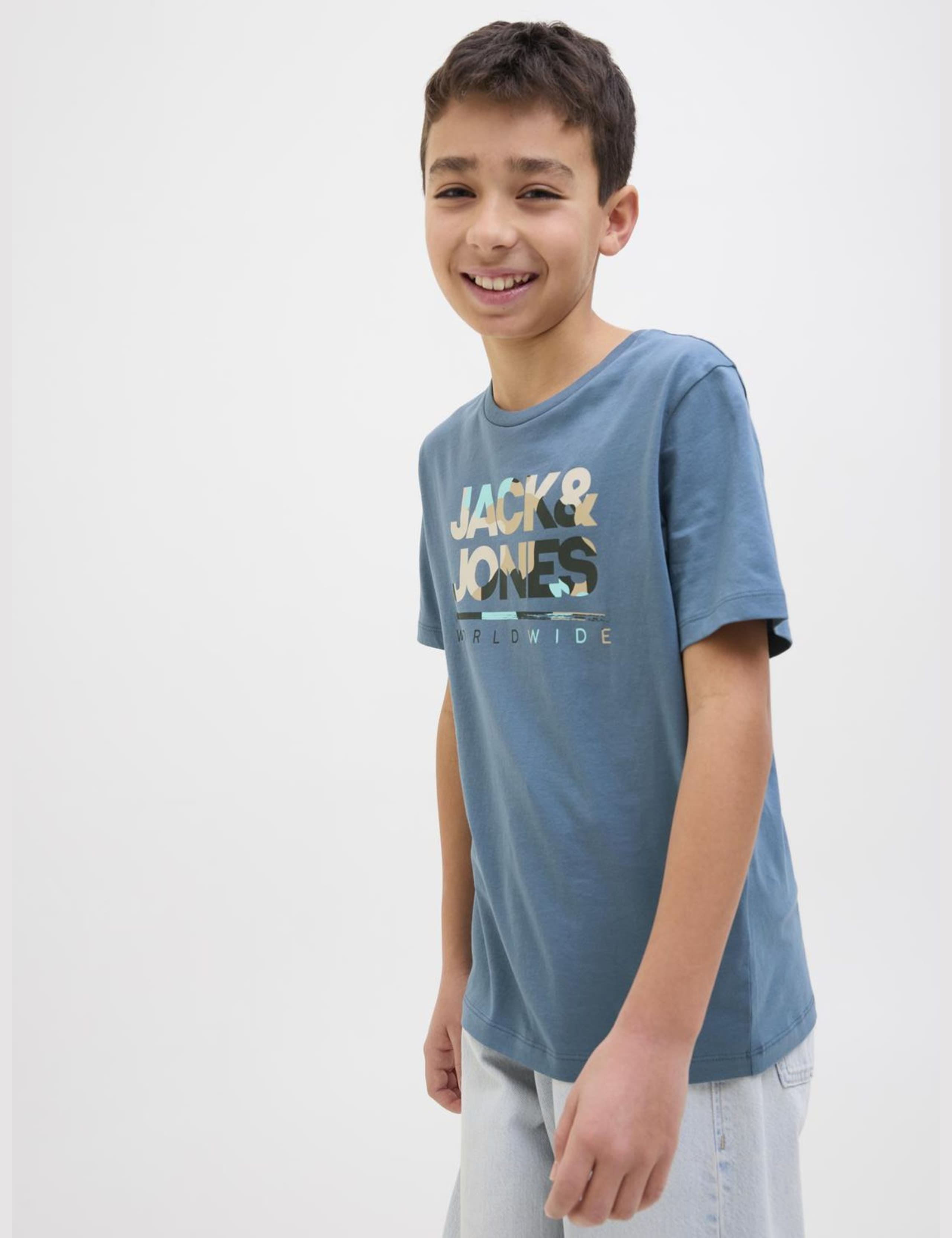 Pure Cotton Logo Graphic T-Shirt (8-16 Yrs) 5 of 7