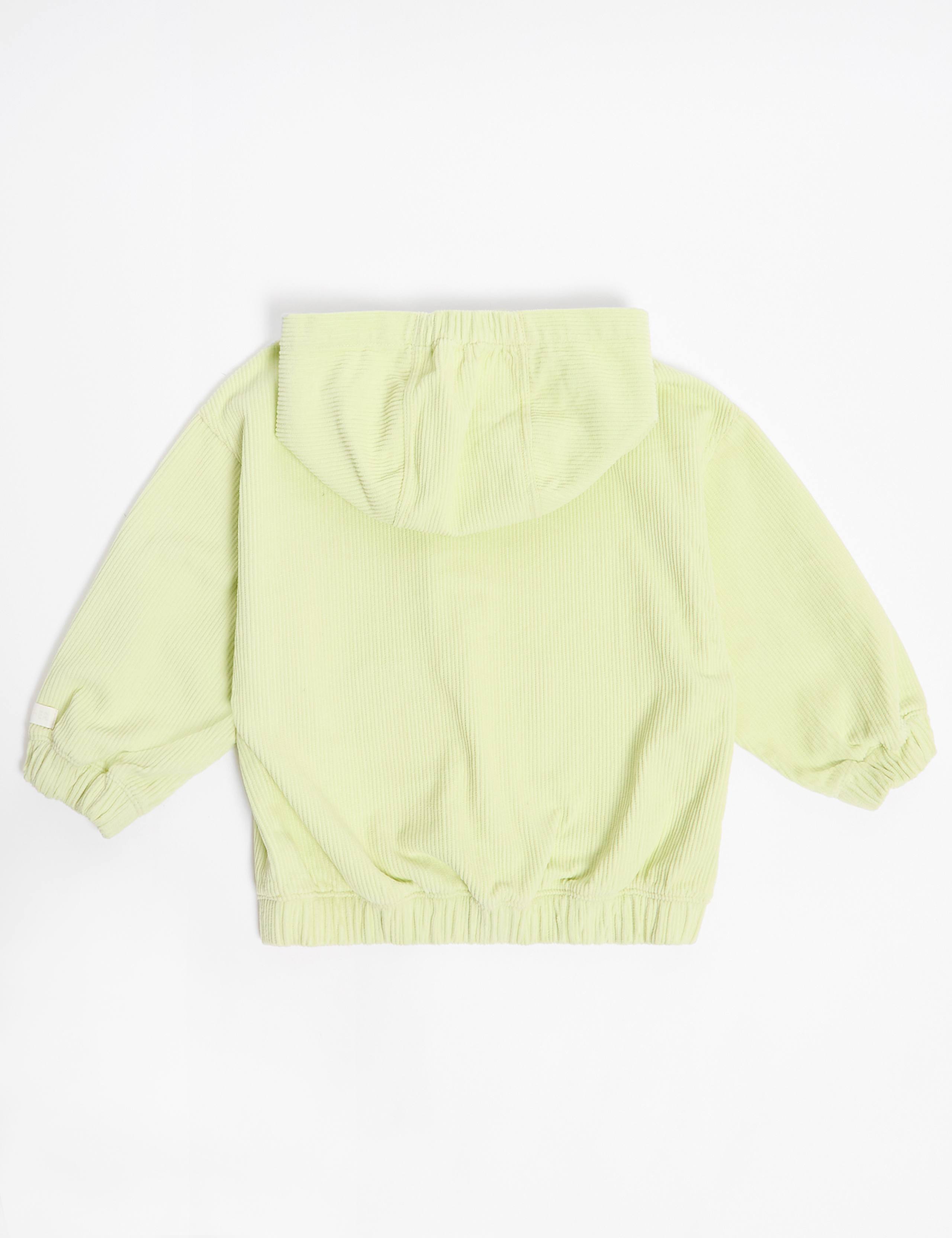 Cord Half Zip Hoodie (2-8 Yrs) 4 of 5