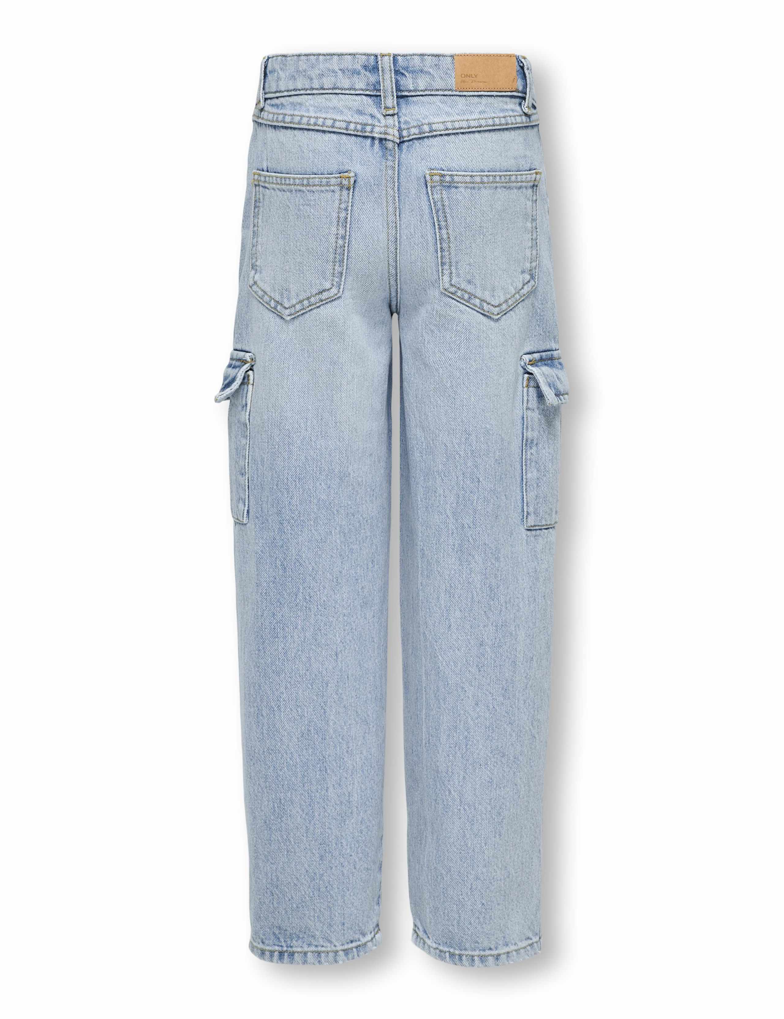 Relaxed Denim Cargo Jeans (8-14 Yrs) 7 of 7