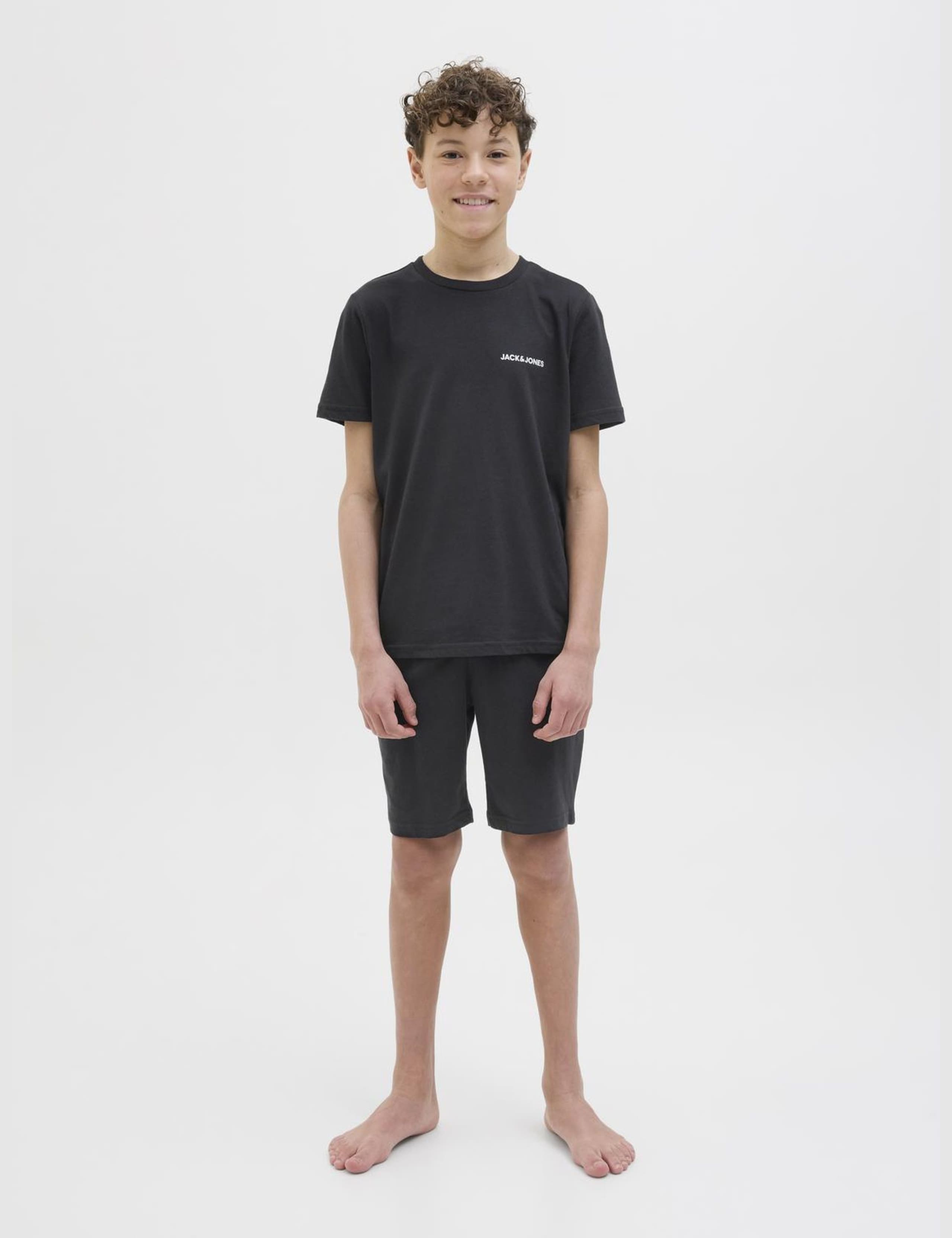 2pc Cotton Rich Lounge Pyjama Set (8-16 Yrs) 3 of 7