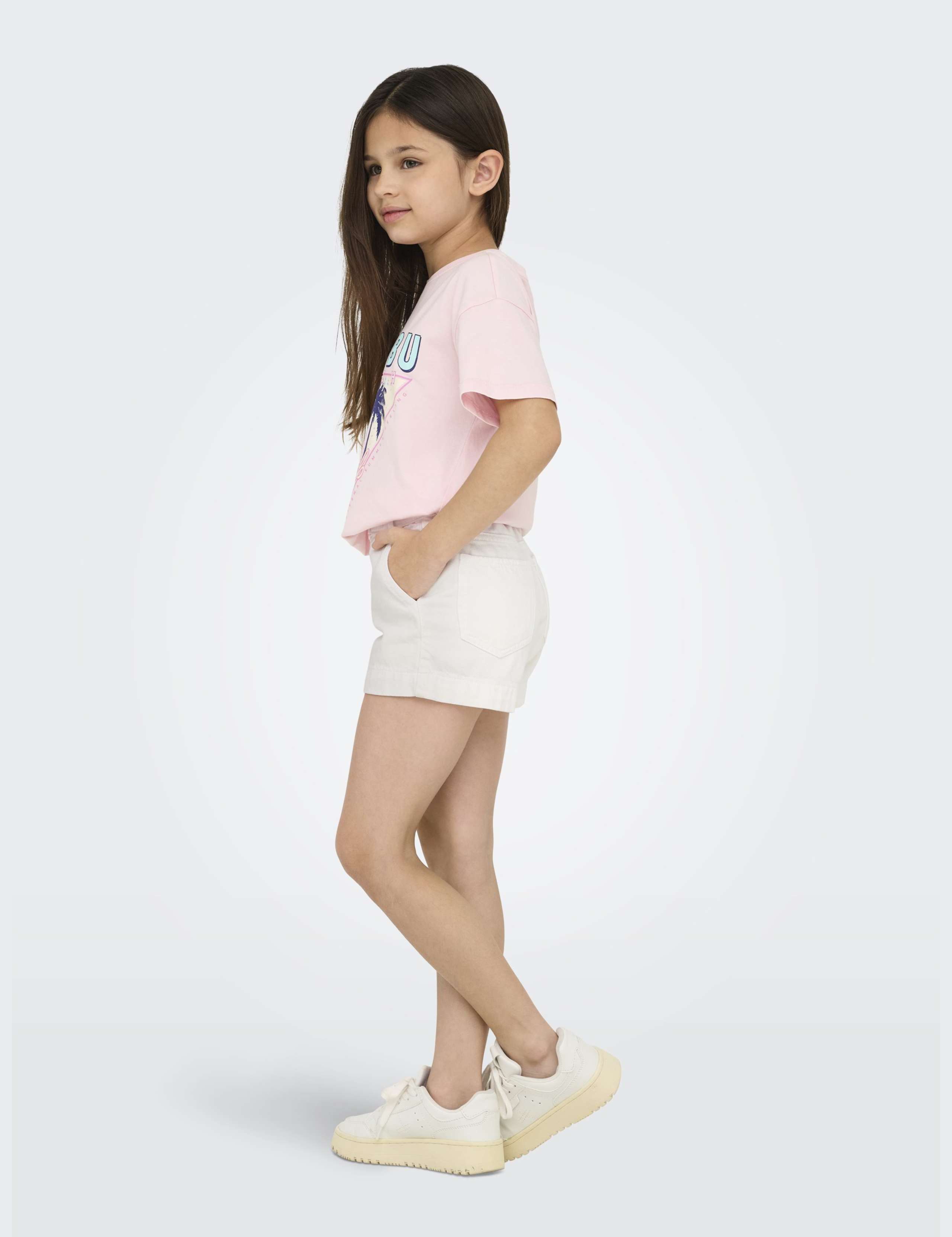 Denim Wide Leg Shorts (8-14 Yrs) 4 of 4