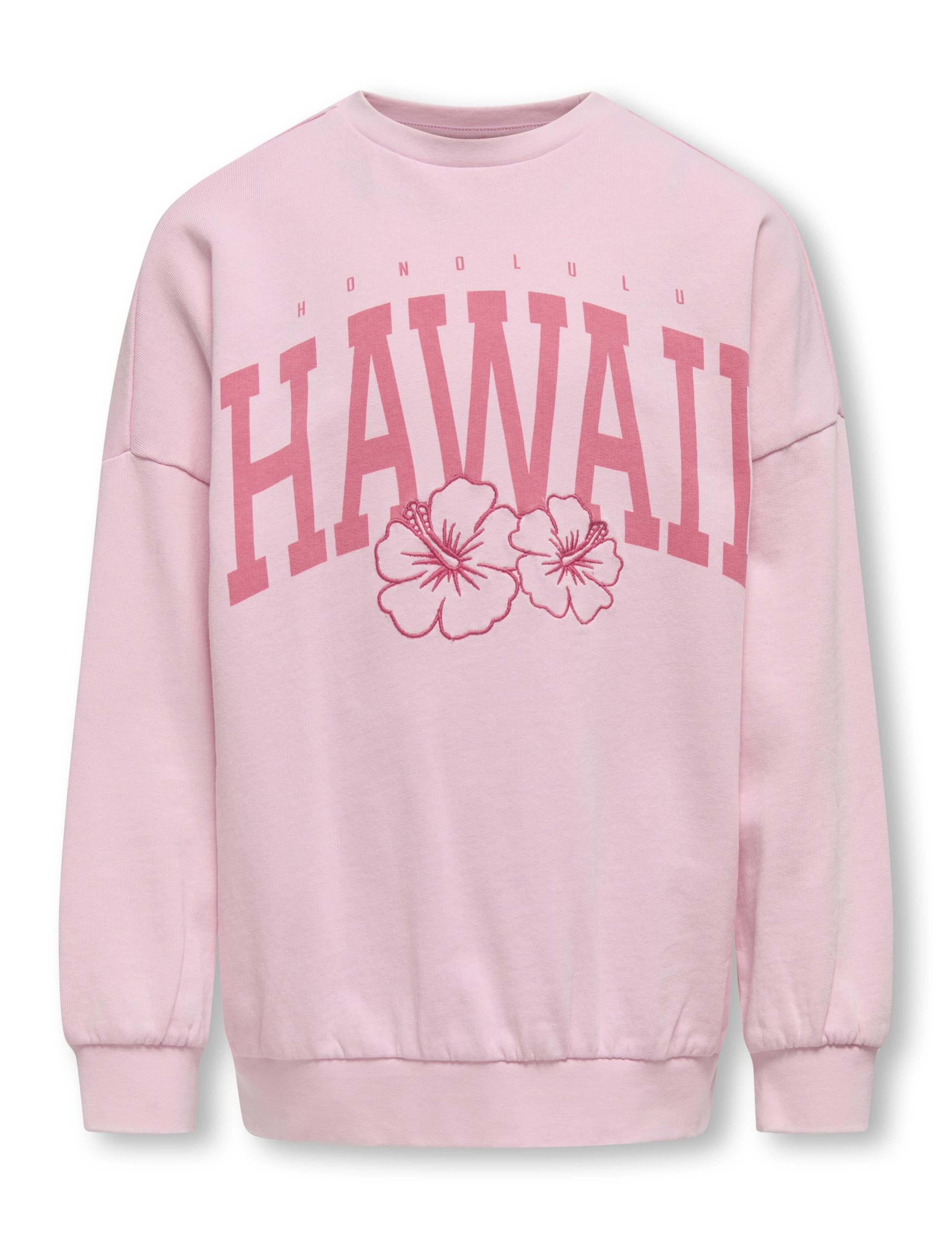 Pure Cotton Hawaii Sweatshirt (7-14 Yrs) 2 of 5
