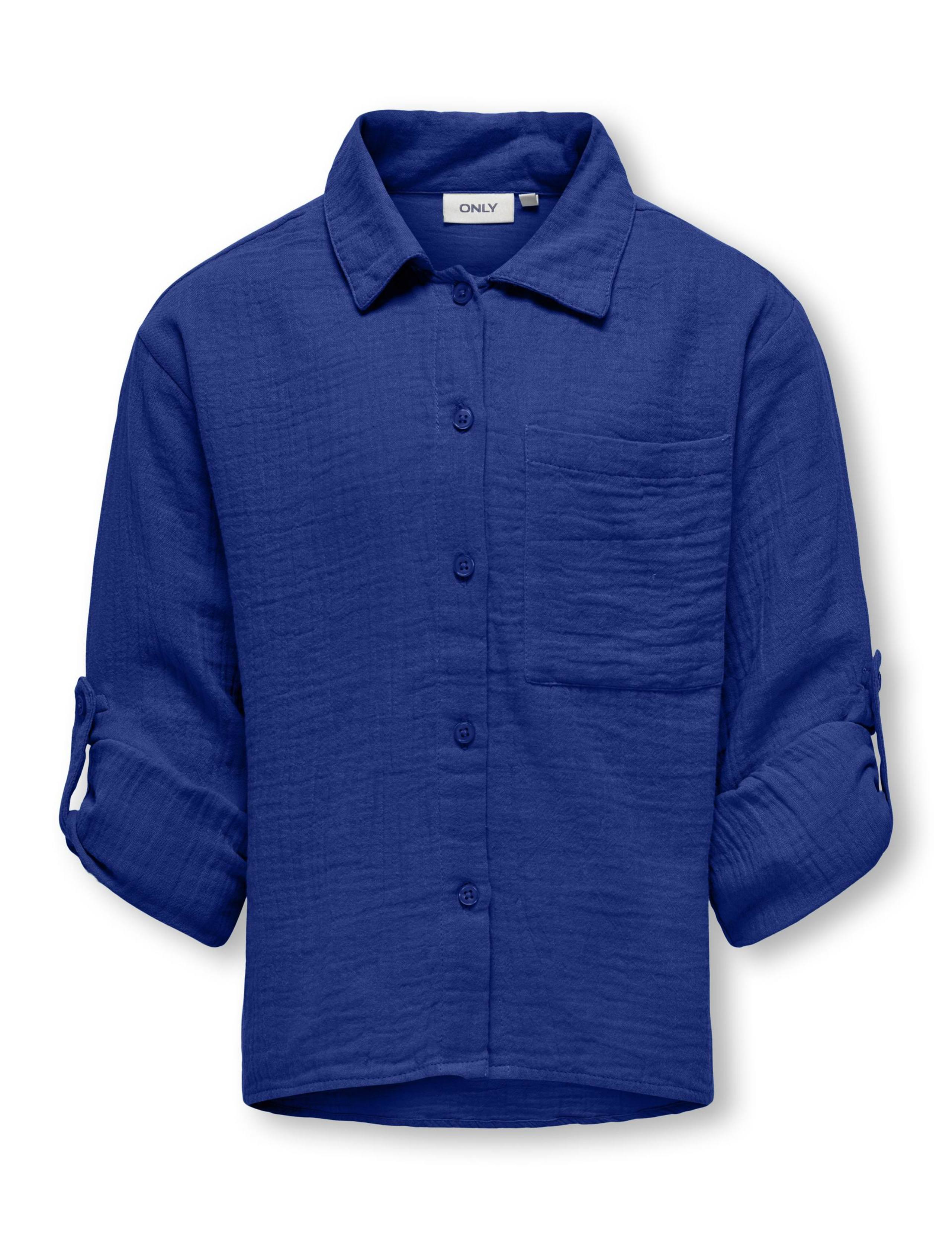 Pure Cotton Shirt (8-14 Yrs) 2 of 3