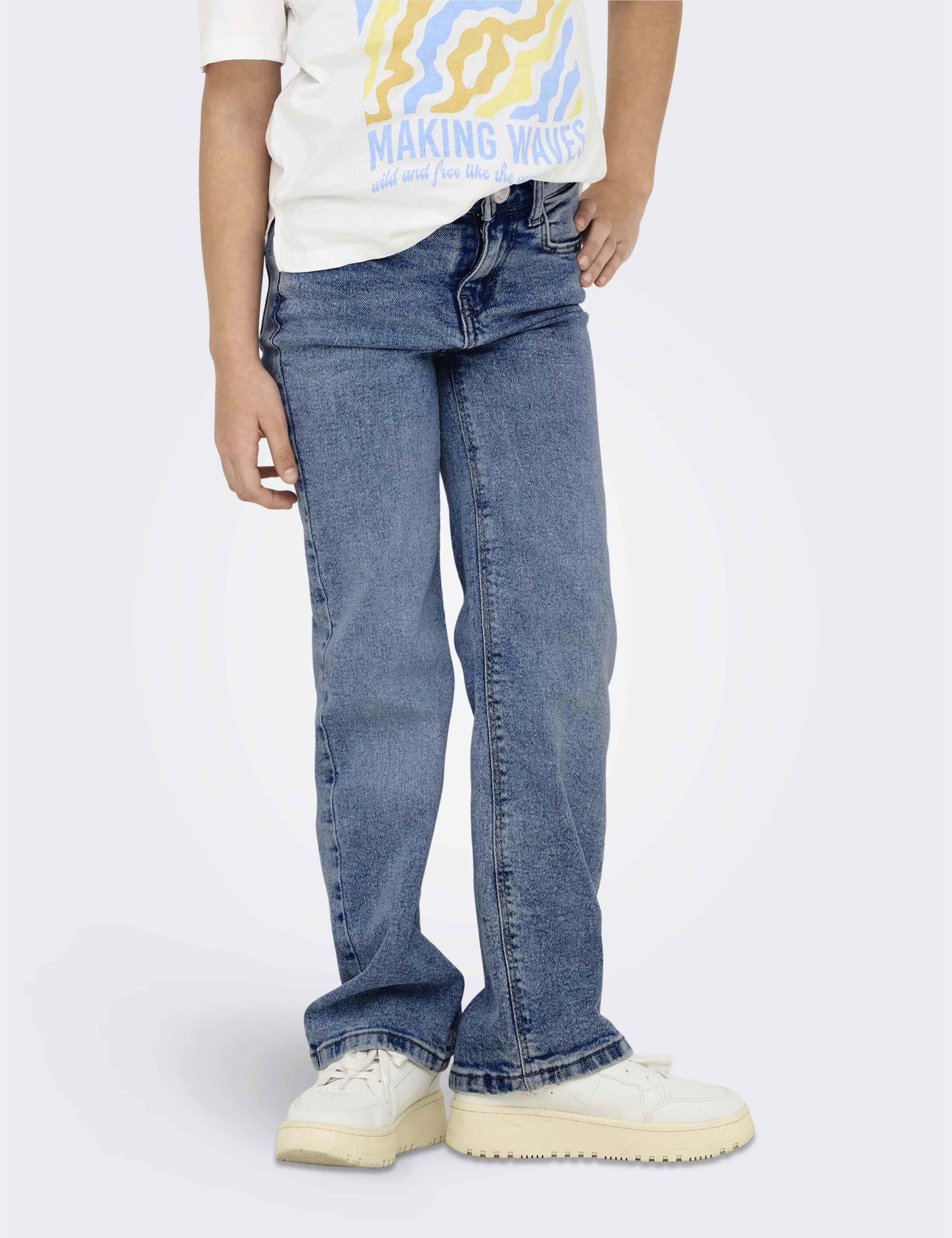 Relaxed Denim Flared Jeans (8-14 Yrs) 3 of 5