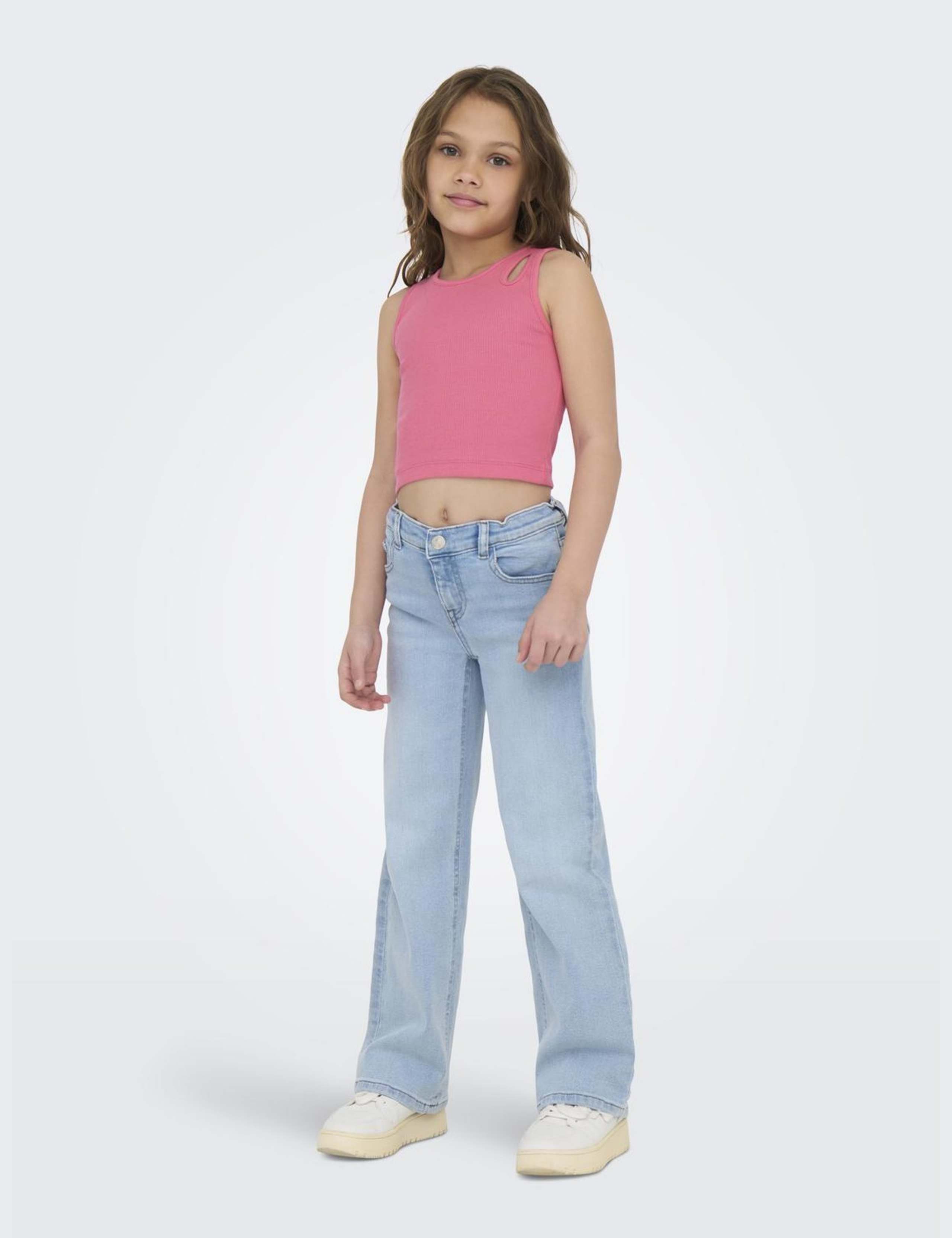 Cotton Rich Cropped Tank Top (7-14 Yrs) 3 of 5