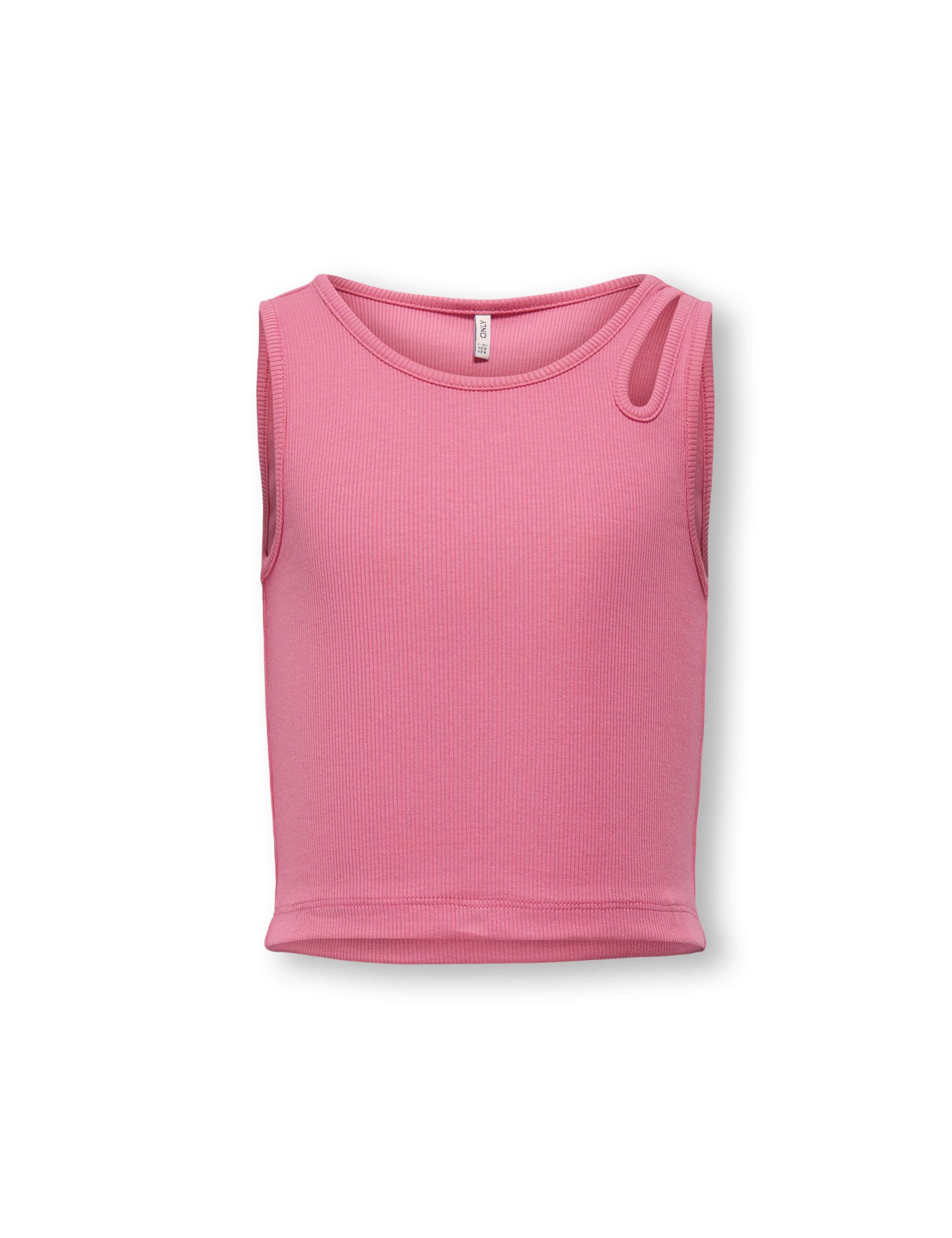 Cotton Rich Cropped Tank Top (7-14 Yrs) 2 of 5
