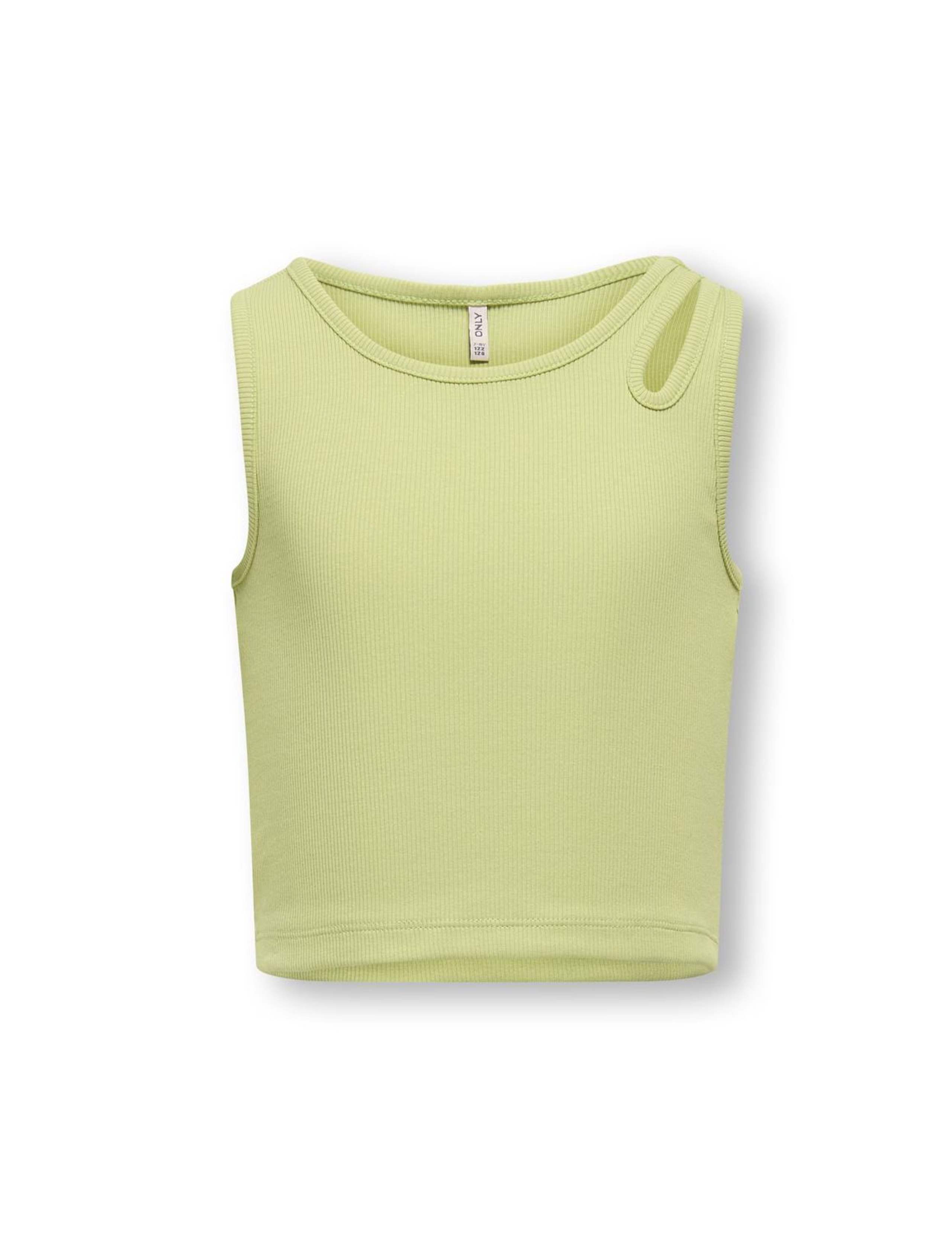 Cotton Rich Cropped Tank Top (7-14 Yrs) 2 of 5