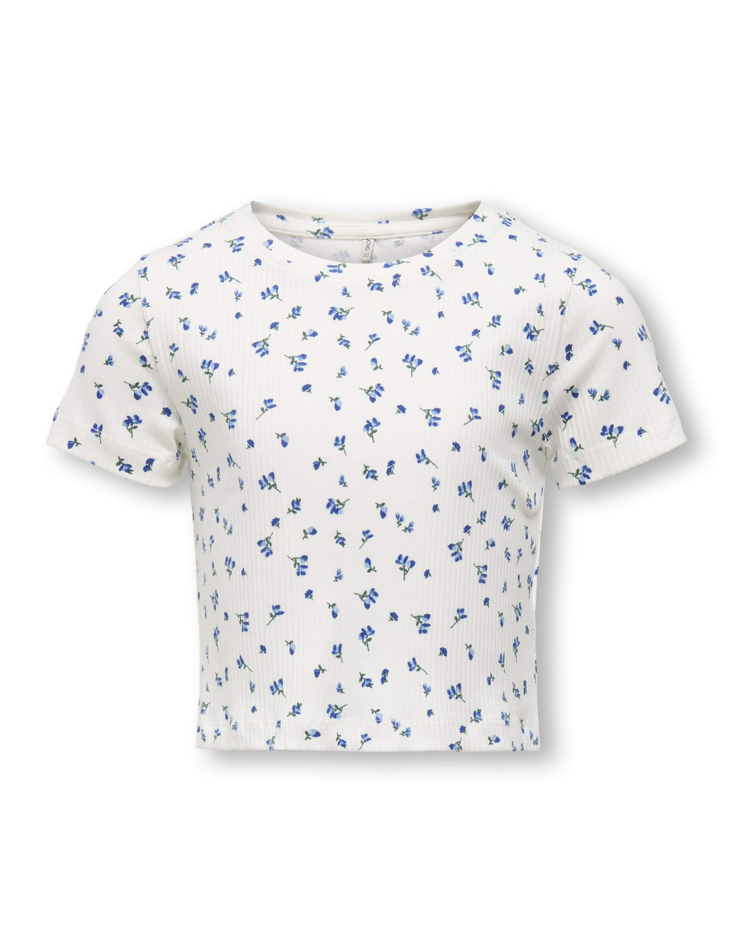 Cotton Rich Floral Cropped Top (7-14 Yrs) 2 of 5