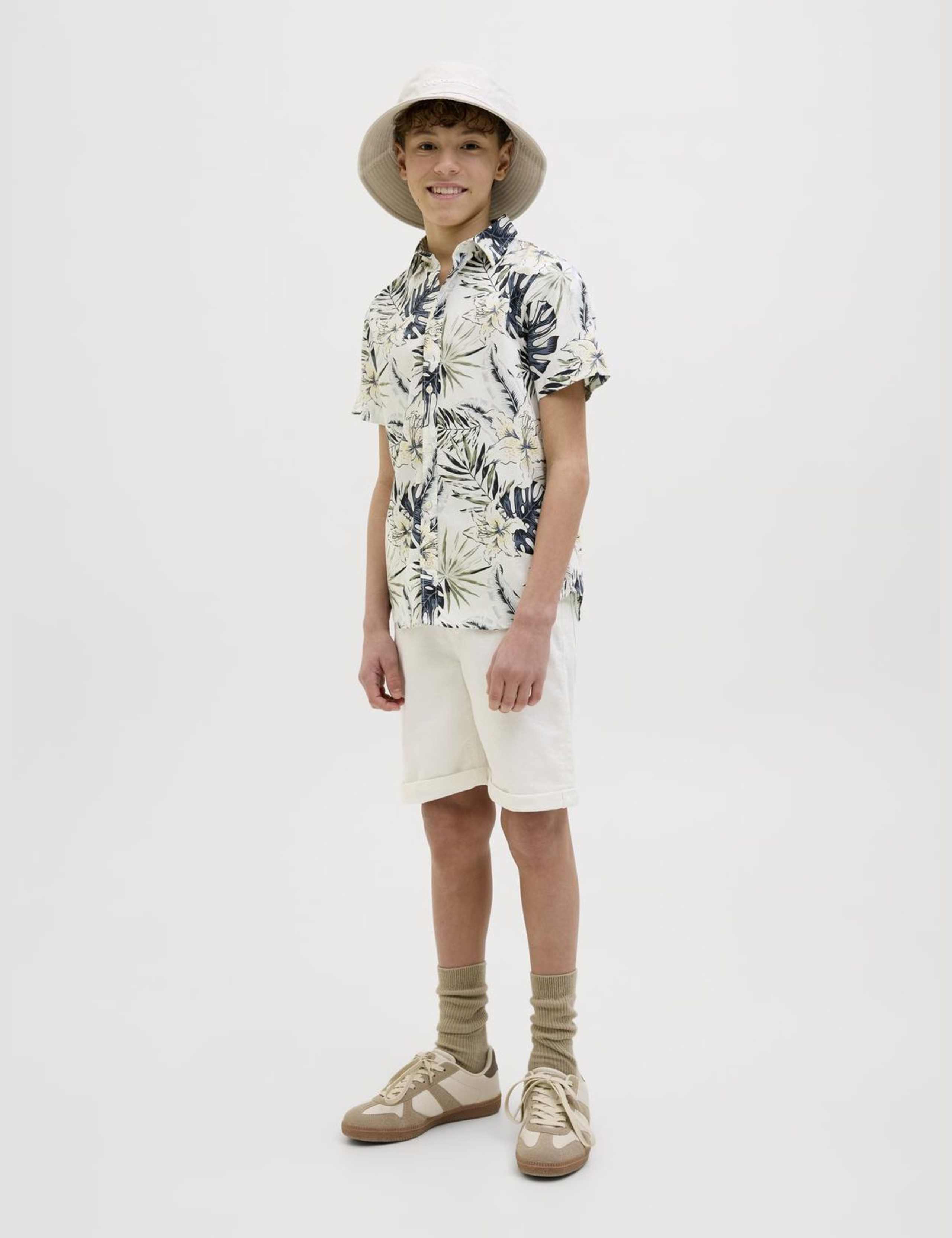 Pure Cotton Printed Shirt (8 Yrs - 16 Yrs) 3 of 7