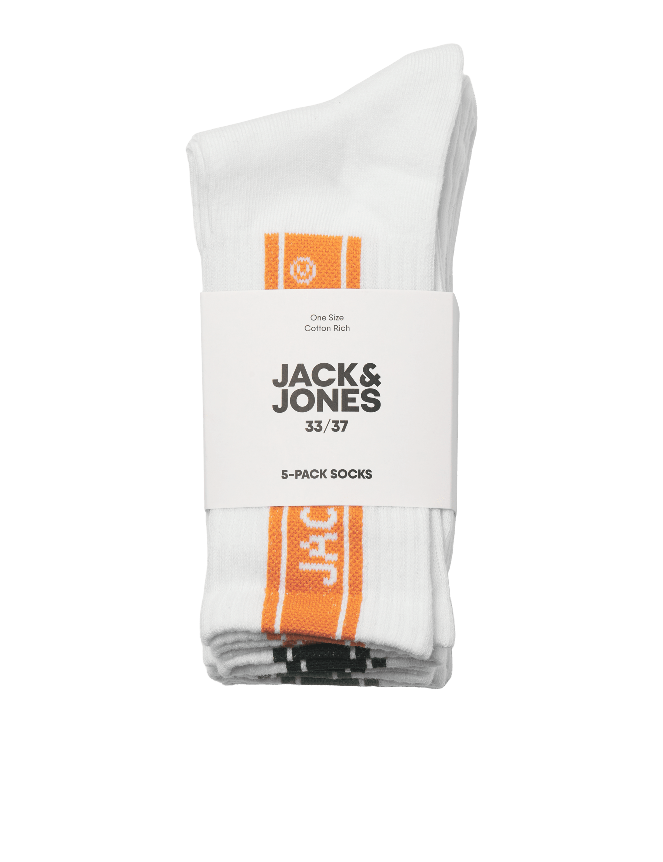 5pk Cotton Rich Socks (1 Small - 9 Small) 7 of 7