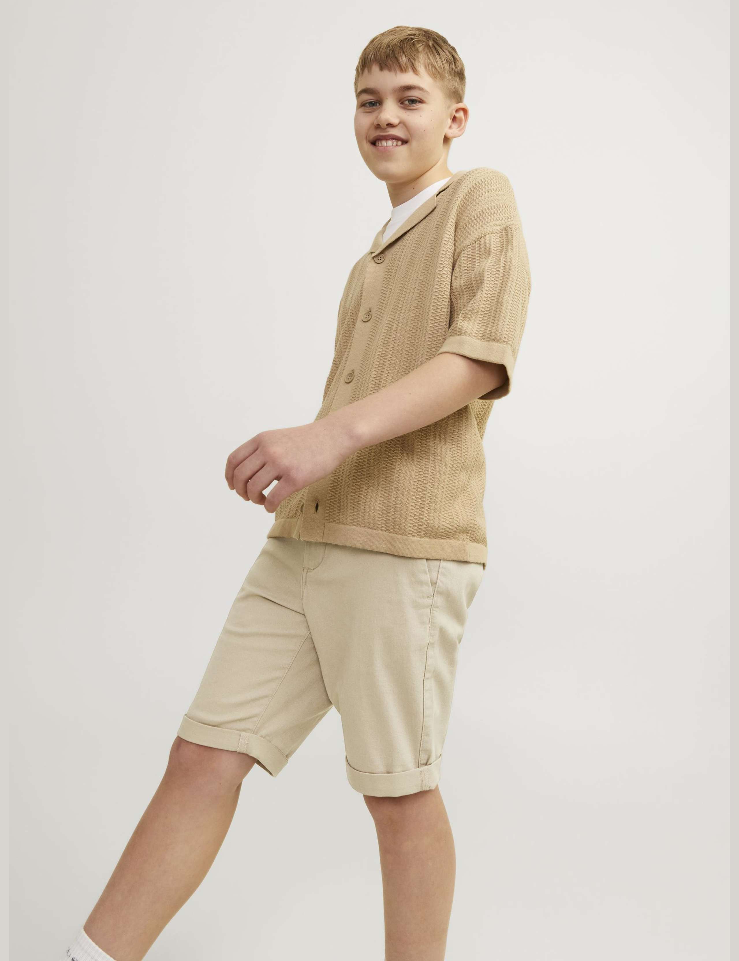 Pure Cotton Chino Shorts (8-16 Yrs) 3 of 7
